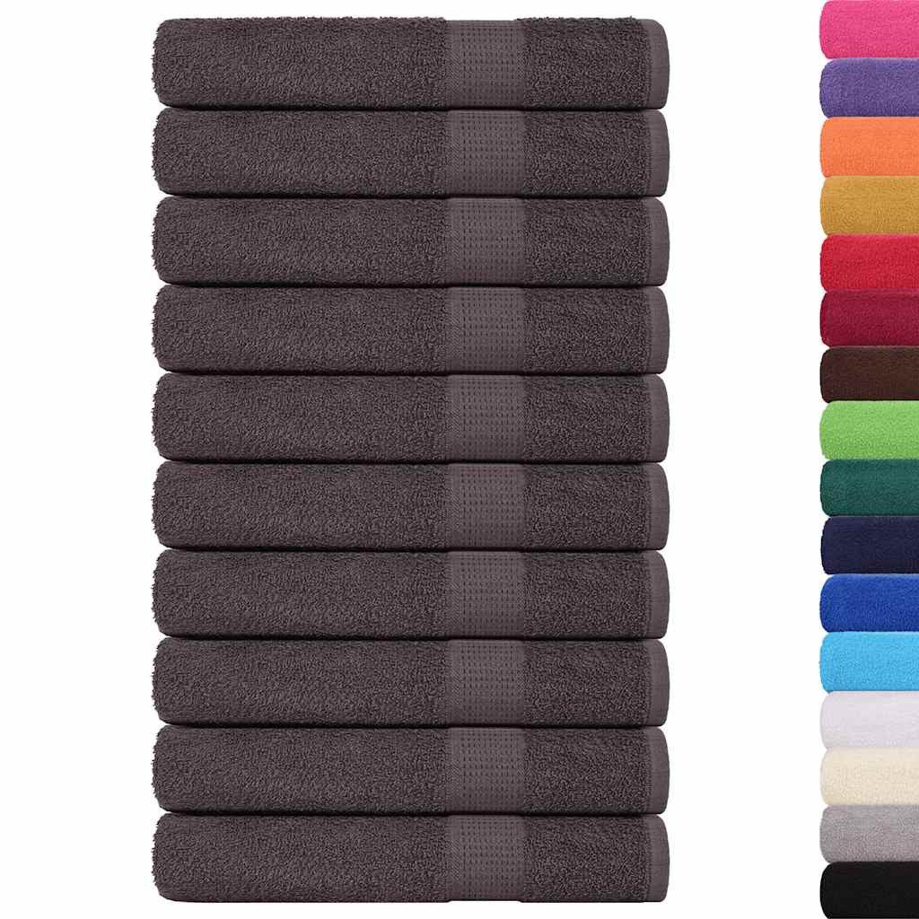 vidaXL Handtuch Saunatücher 25 Stk. Anthrazit günstig online kaufen