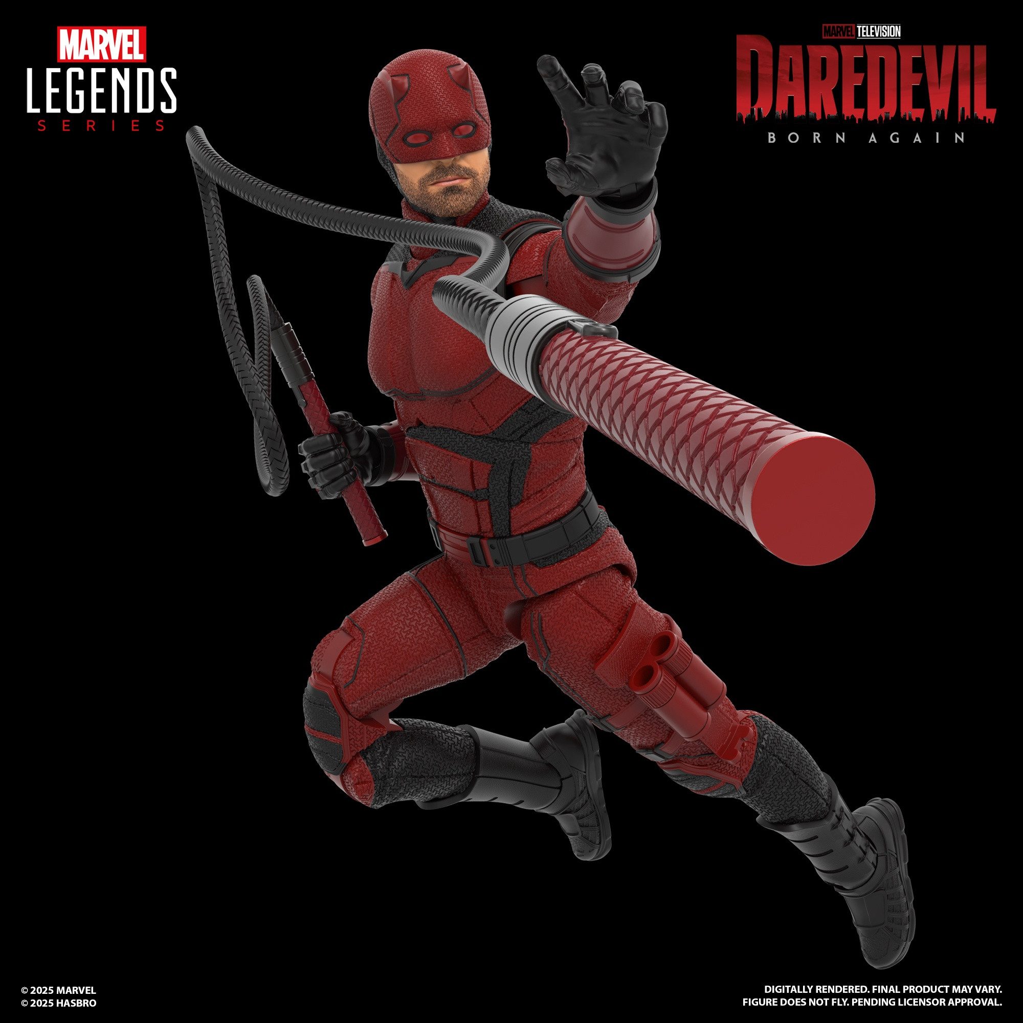 Hasbro Actionfigur Marvel Legends Series Daredevil: Born Again Daredevil 6 Inch Actionfig