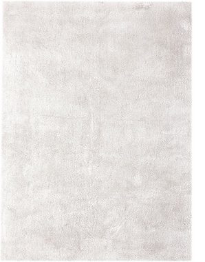 Hochflor-Teppich Carla, Lüttenhütt, rechteckig, Höhe: 40 mm, super soft, Teppich in Pastell-Farben