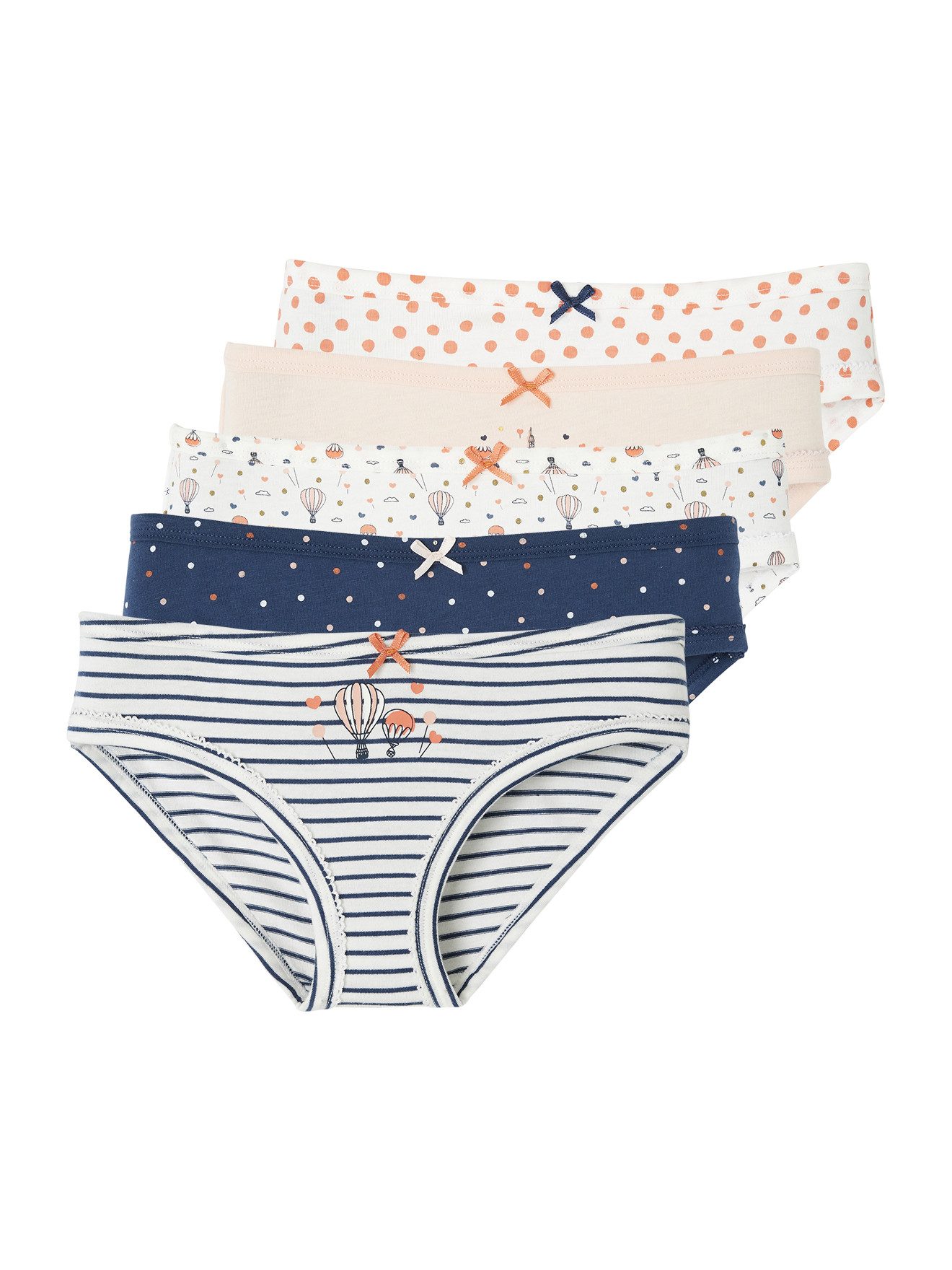 Slip 5er-Pack Mädchen Slips
