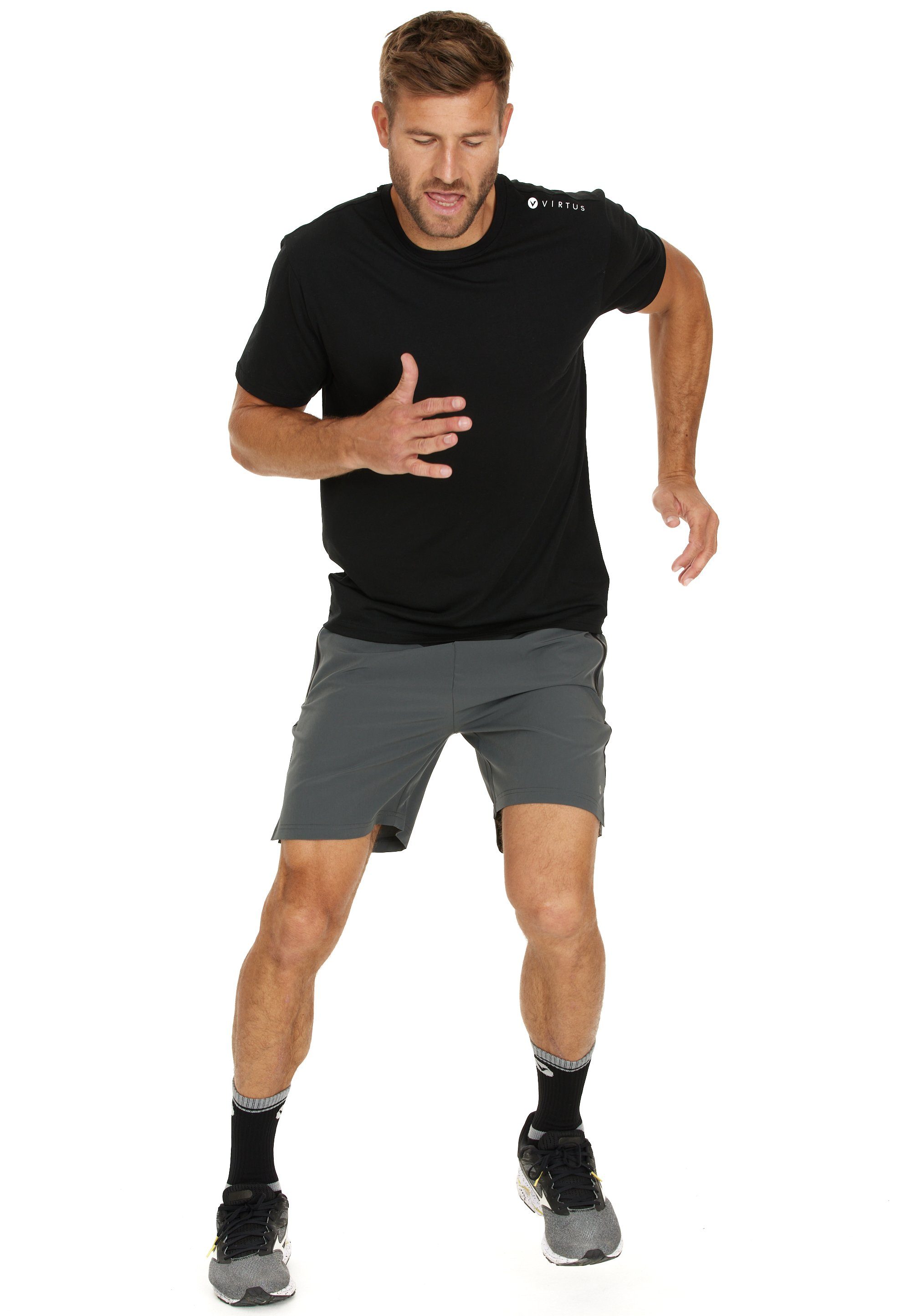 Virtus Shorts BLAG atmungsaktivem V2 M mit Wege-Funktionsstretch dunkelgrau 4 Hyper