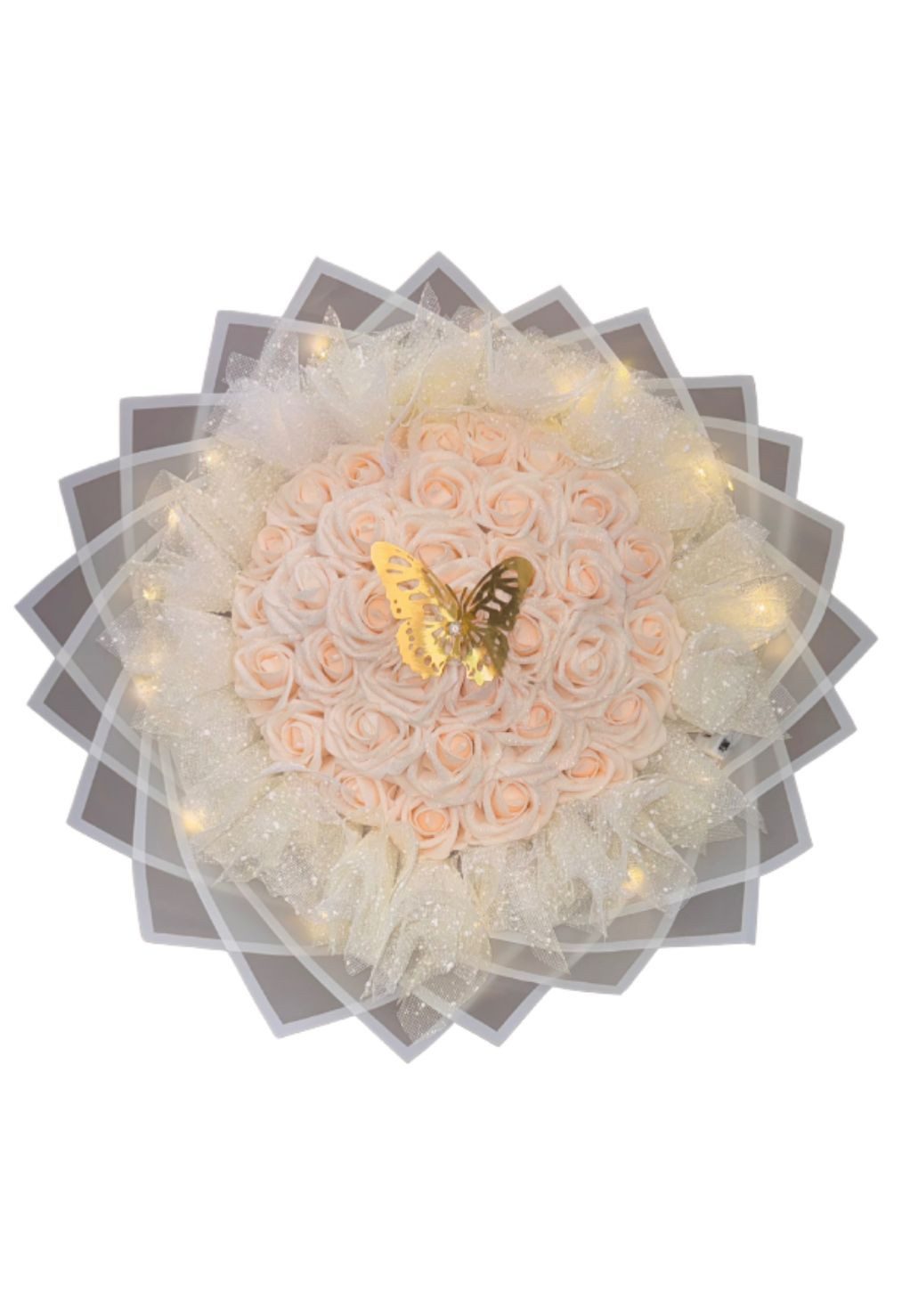 Kunstblumenstrauß Blumenstrauß / Rosen / Bouquets / Blumen / Künstliche Blu günstig online kaufen