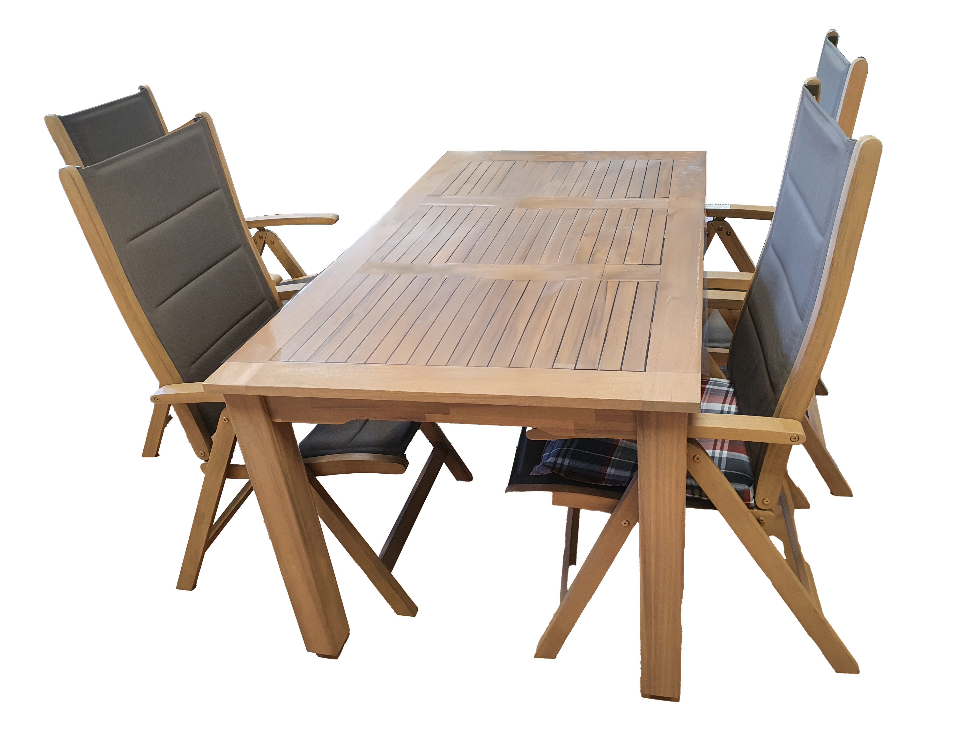 Endorphin Garten-Essgruppe GARTENSET aus Akazienholz im günstig online kaufen