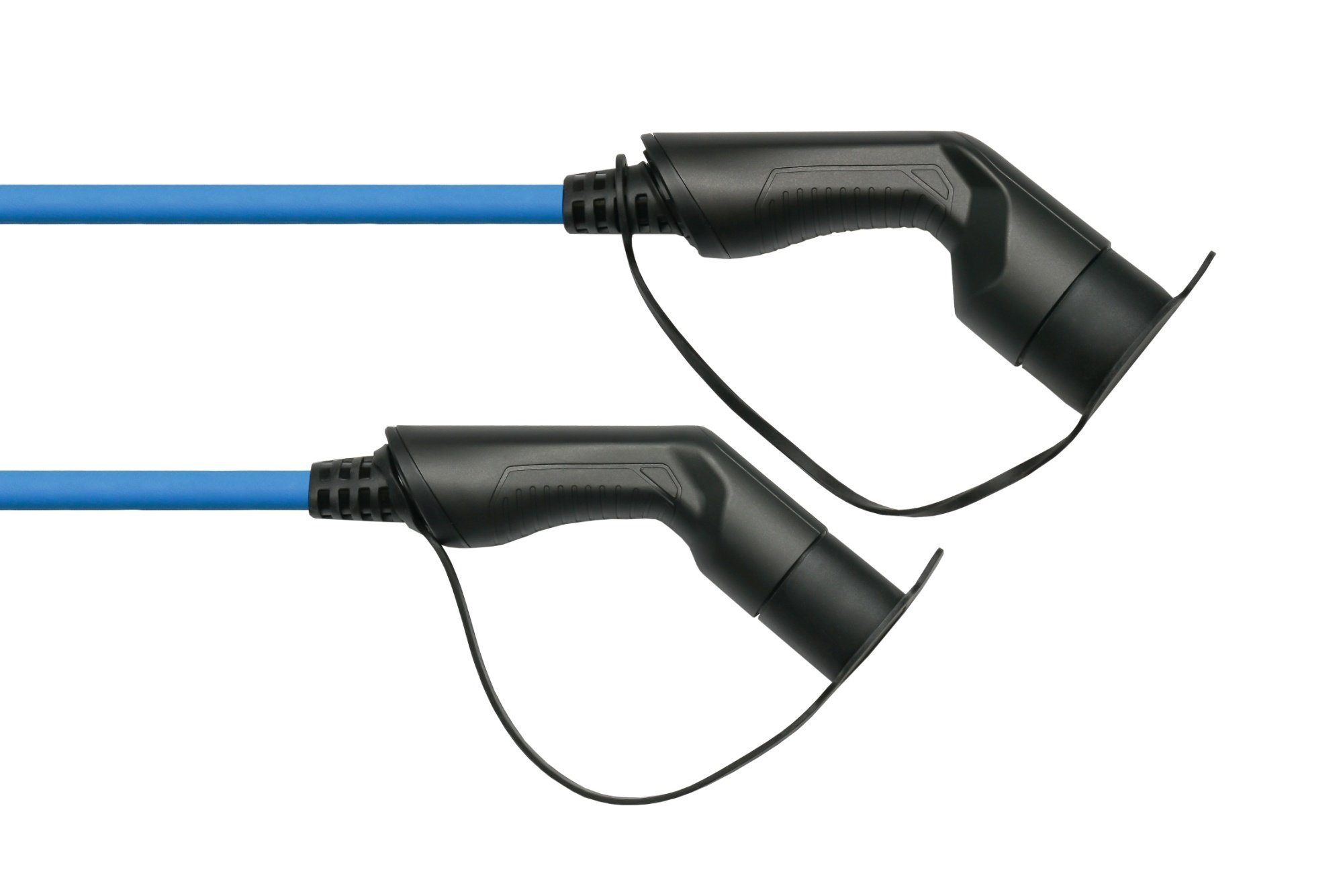Kabelmeister E-Auto-Ladekabel Mode 3, BU, Elektroauto-Ladegerät an kW,blau,10m 3-phasig,16 2 A,11 ST Typ