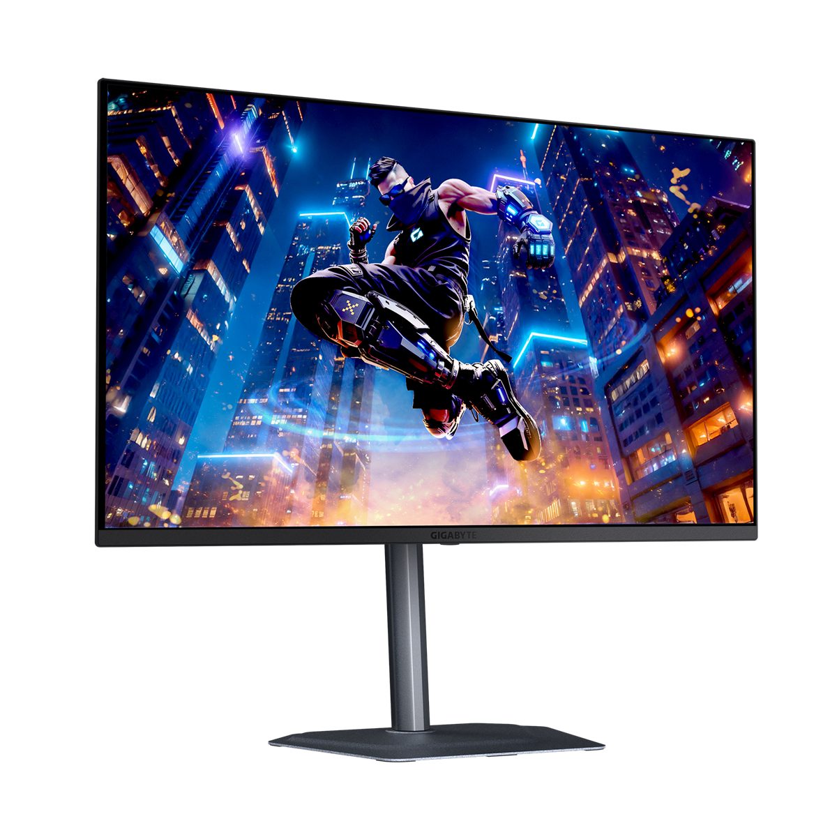 Gigabyte MO32U2 Gaming-Monitor (80,3 cm/32 ", 3840 x 2160 px, QHD, 1 ms Reaktionszeit, 240 Hz, OLED, neig-, schwenk-, höhenverstellbar, Pivot, Lautsprecher)