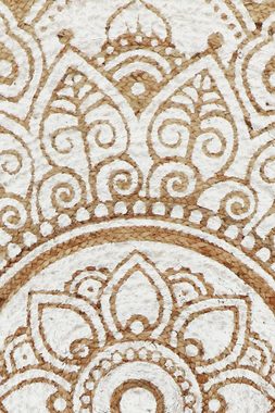 Teppich Jute Teppich Daniya 120cm, Teppich, Bodenbelag, Marrakesch Orient & Mediterran Interior, Handarbeit
