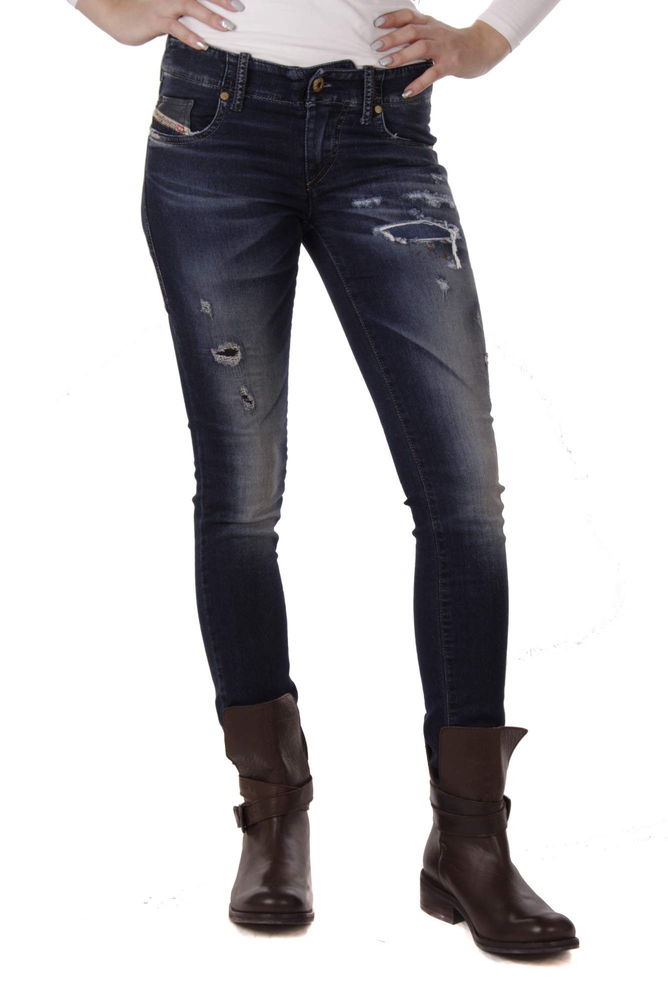 Diesel Sweatjeans Diesel Damen Grupee-NE R70U6 Joggjeans Jeans