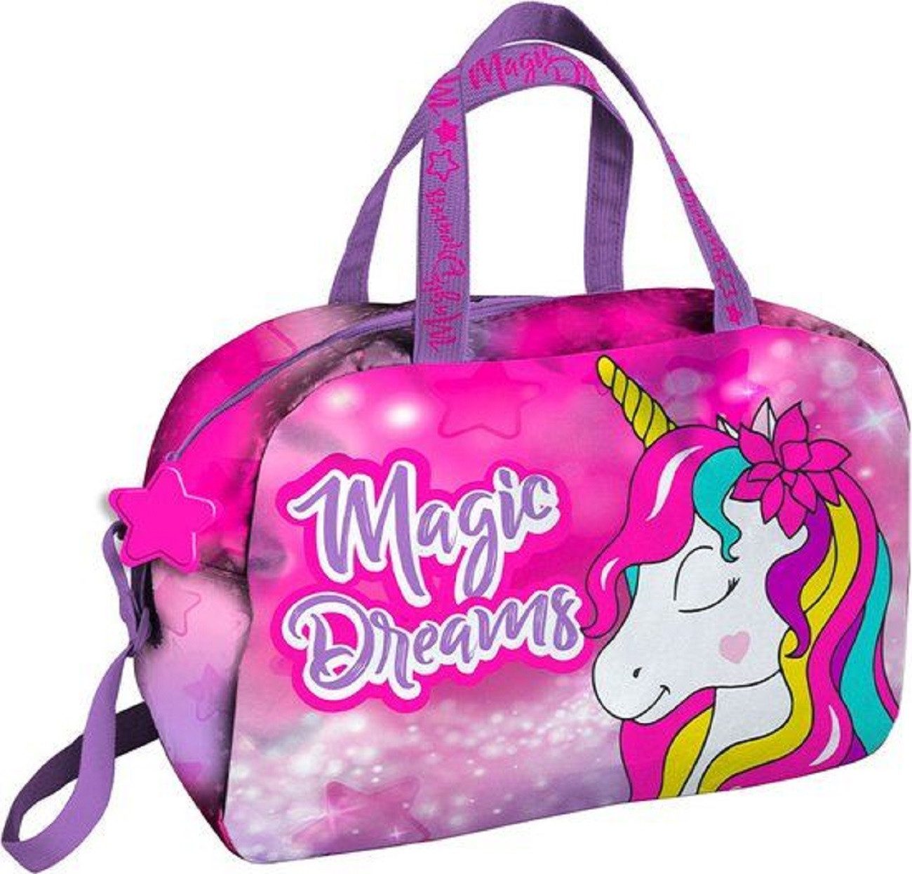 unicorn Sporttasche Kinder Sporttasche mit praktischem Innenraum