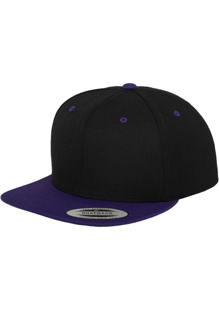 Flex Flexfit Snapback balck/purple 2-Tone Snapback Cap Classic