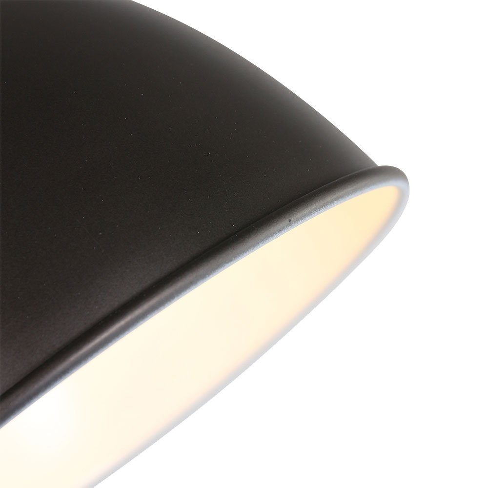 Tischlampe beweglich Holzlampe Retro nicht Schreibtischleuchte Schreibtischlampe, etc-shop inklusive, schwarz Leuchtmittel