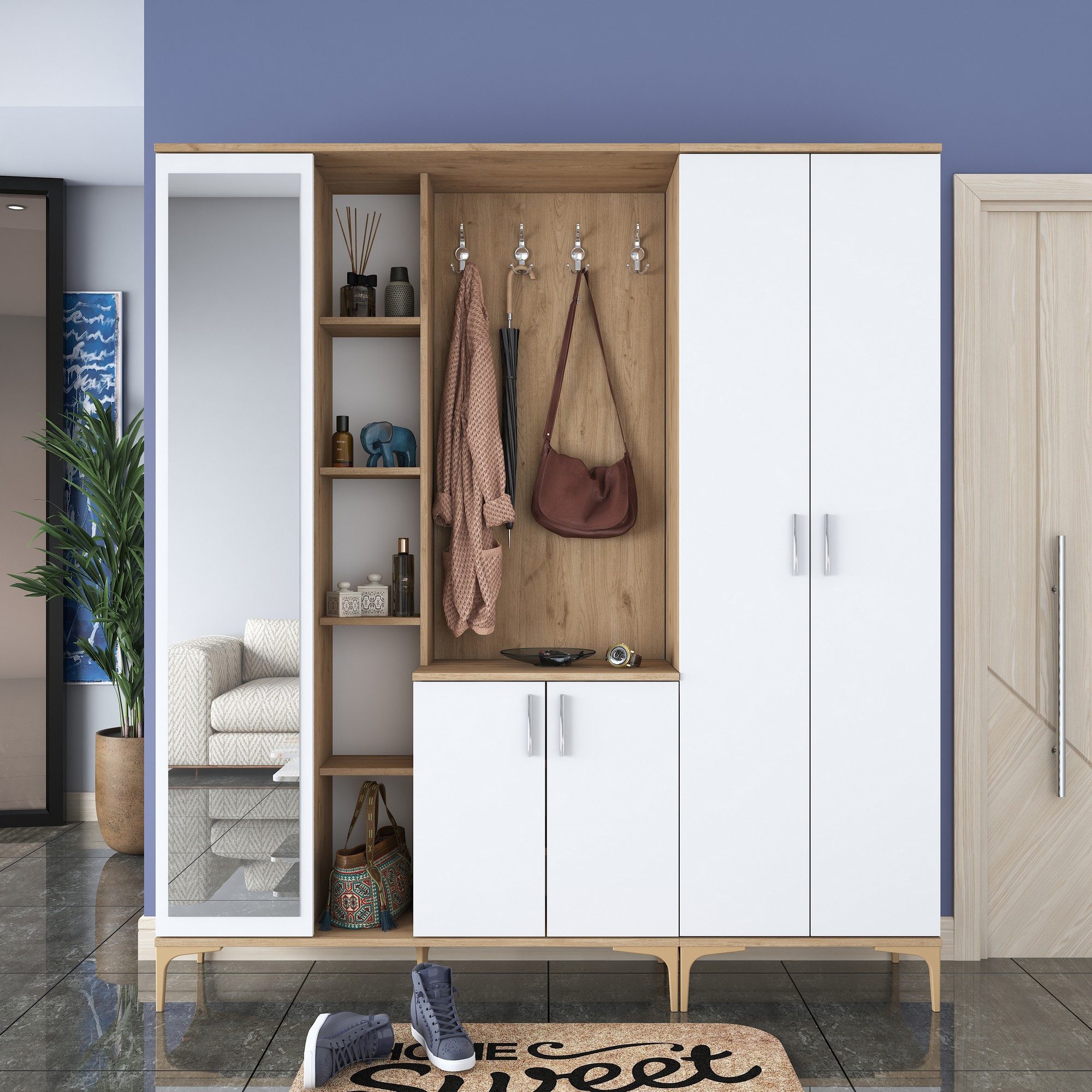 Skye Decor Garderobenständer RAN5429