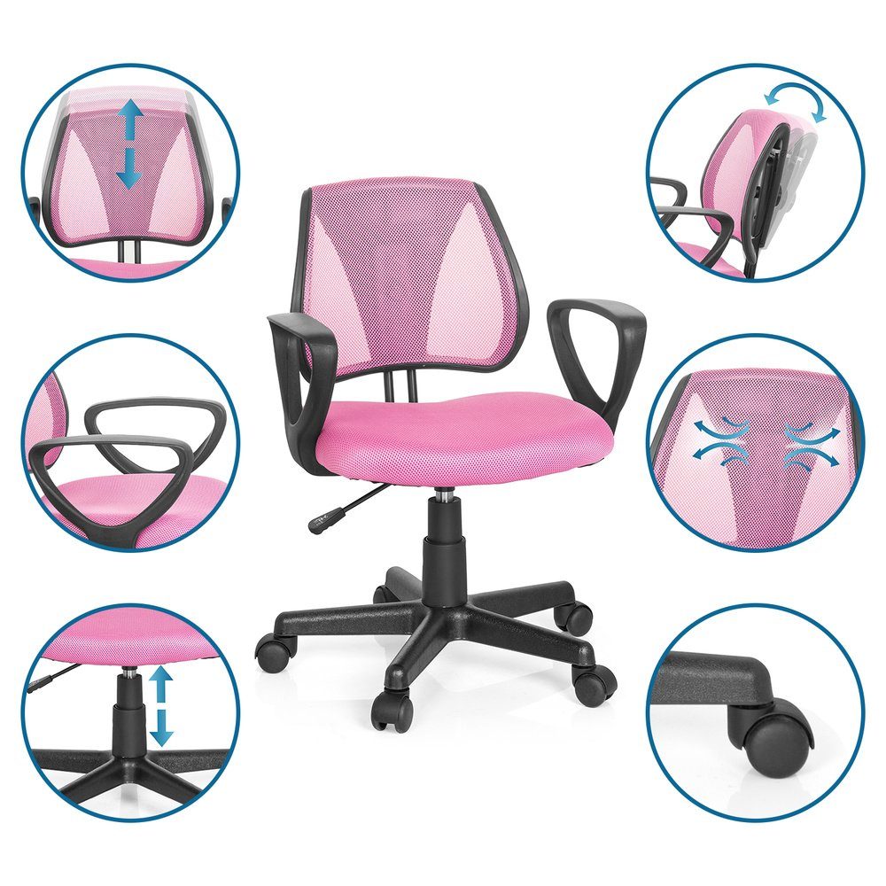 hjh OFFICE Drehstuhl Kinderdrehstuhl KIDDY CD günstig online kaufen