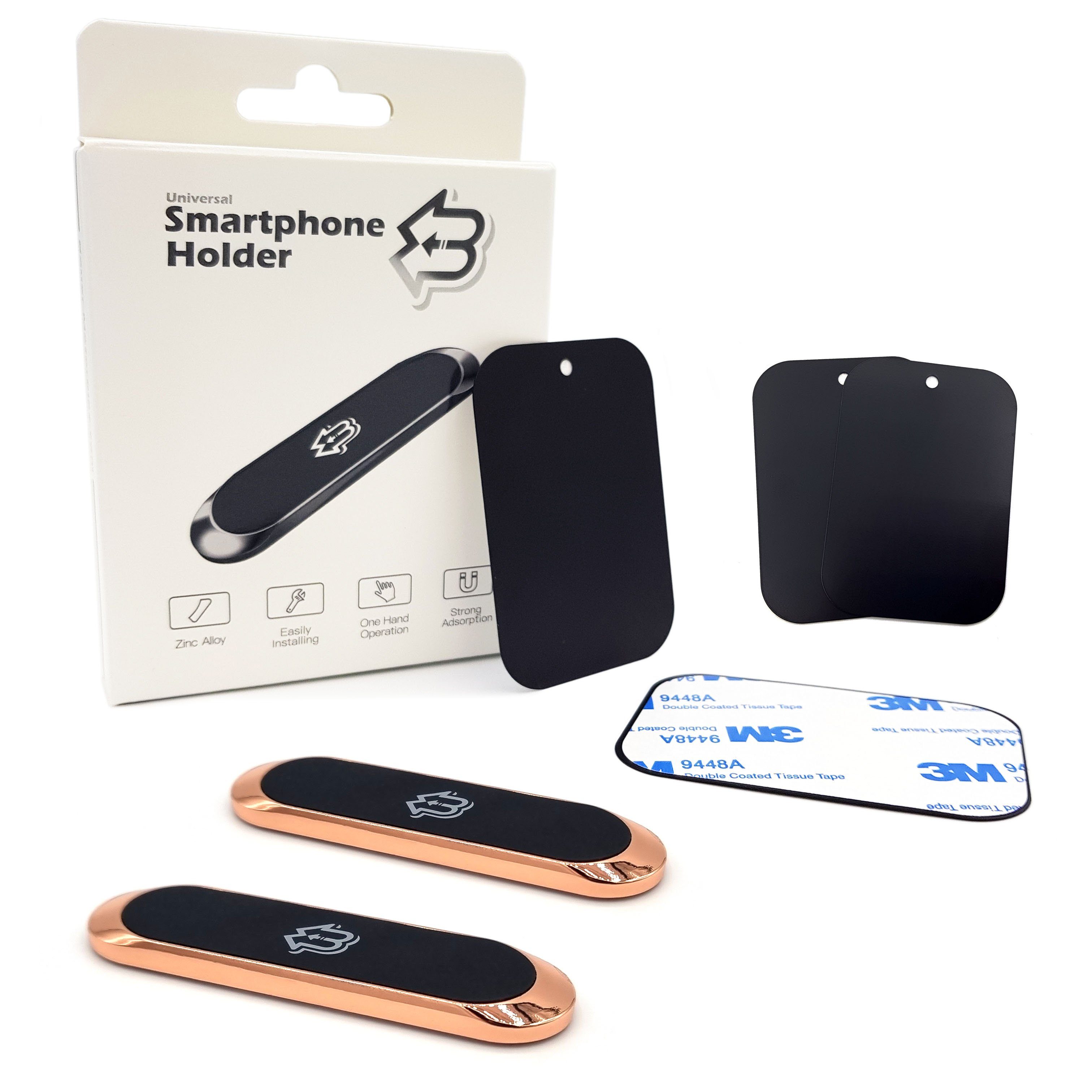 Amosfun 80 STK Handy-Magnet Magnetische Aufkleber Für Das Telefon  Magnetaufkleber Für Handyhüllen Magnet Für Handyhülle Magnetplatte Fürs  Auto