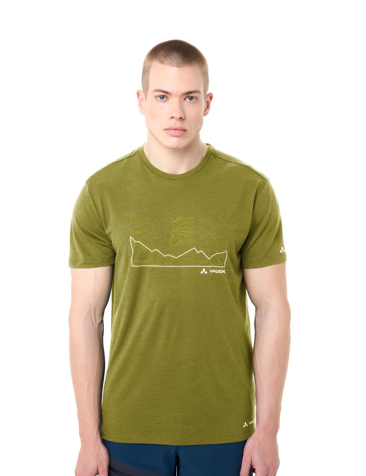 VAUDE T-Shirt T-Shirt Men's Tekoa Wool T-Shirt (1-tlg) schnelltrocknendes und funktionelles Shirt