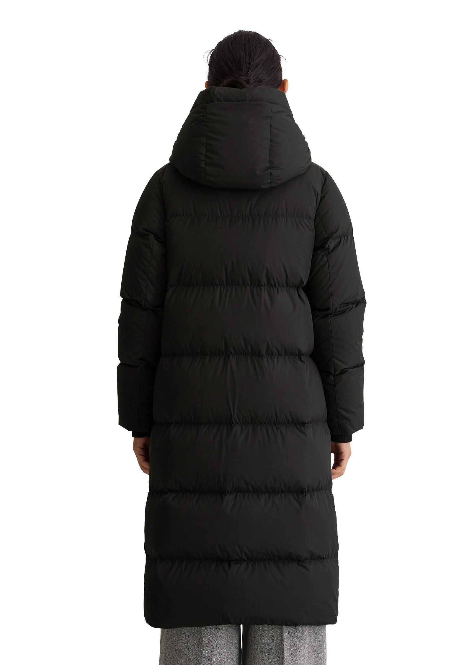 Marc O'Polo Daunenmantel am Saum mit seitlichen Zipper-Schlitzen günstig online kaufen