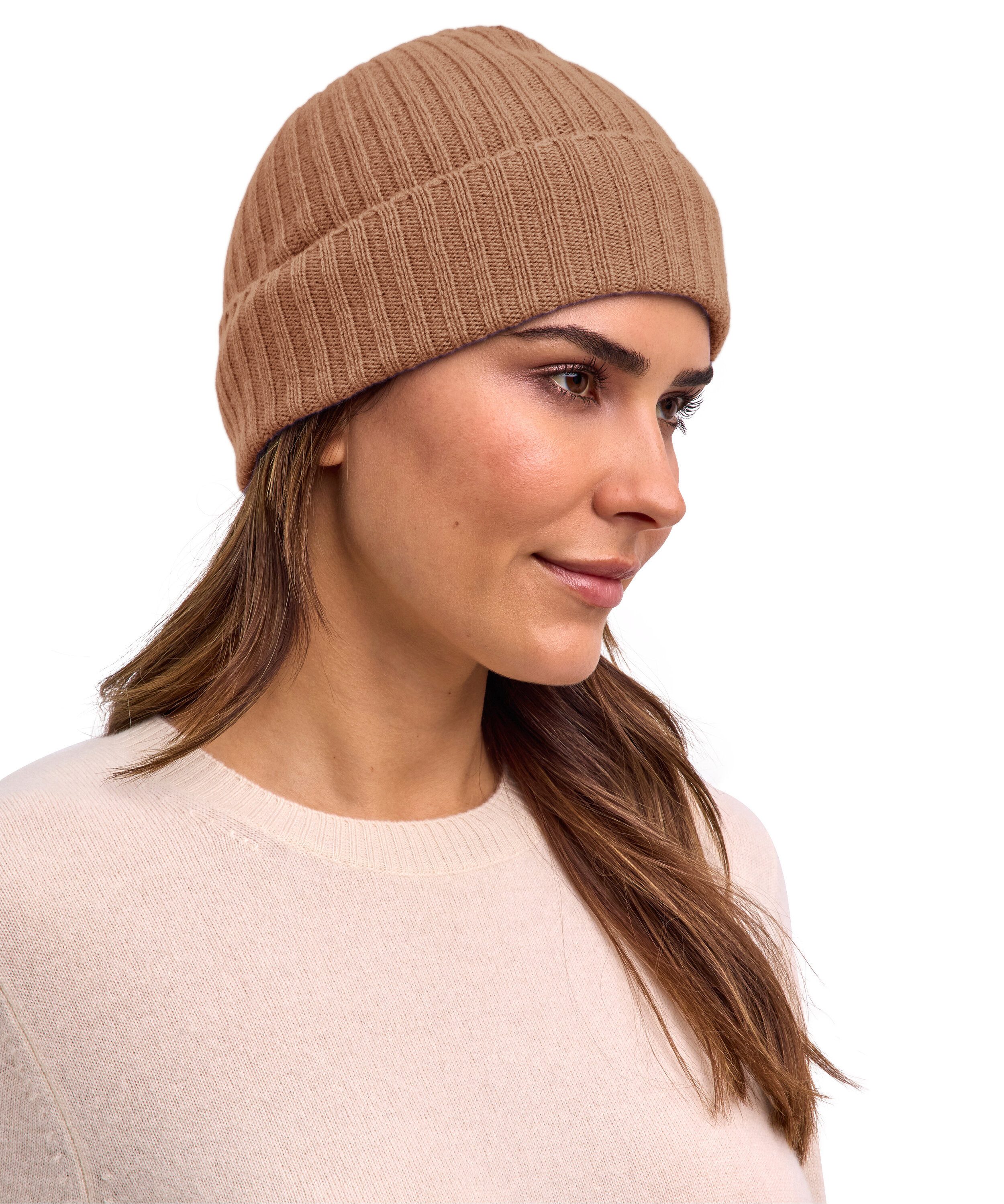 FALKE Strickmütze Pure Cashmere Mütze aus reinem Kaschmir (1-St) aus reinem Kaschmir