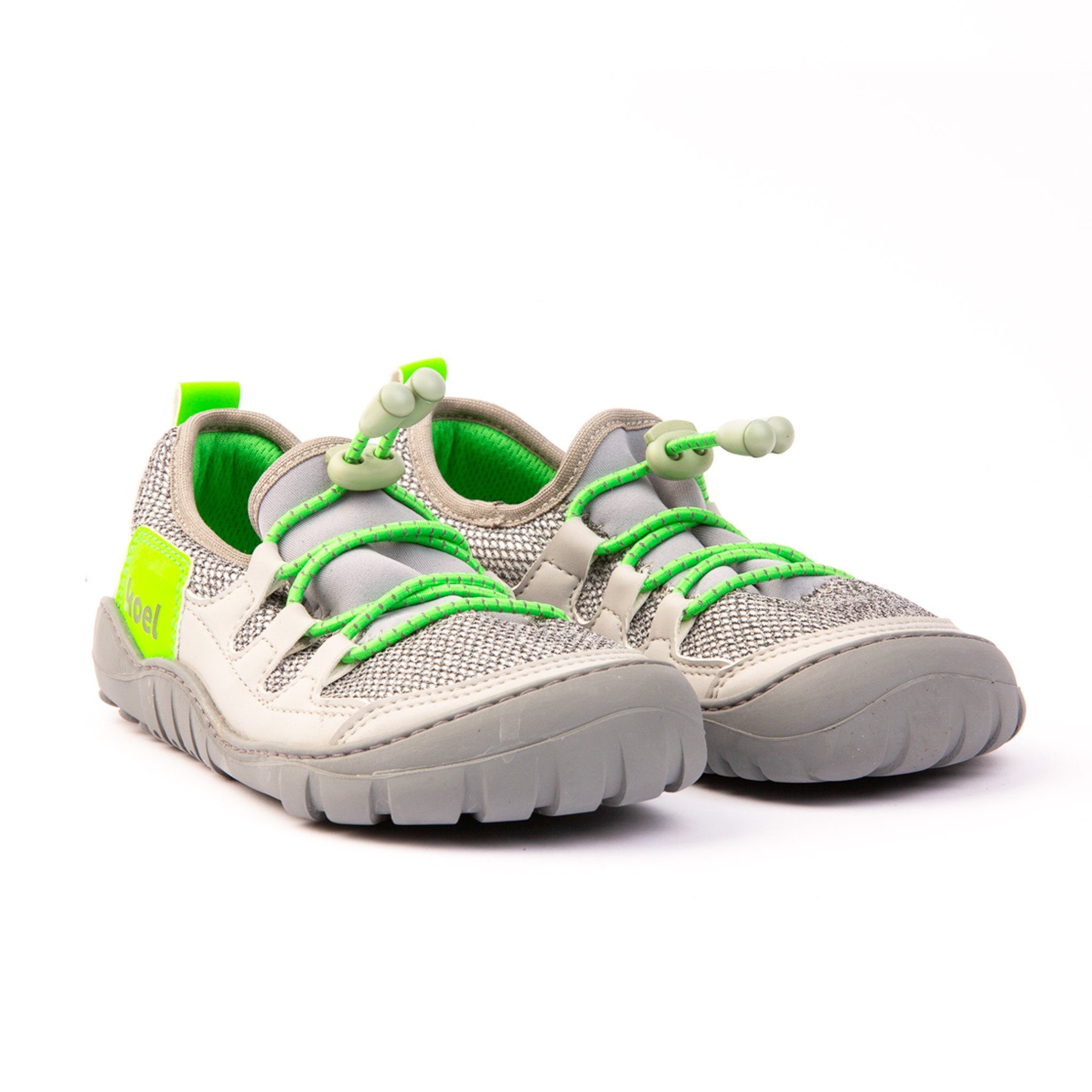 KOEL Koel Sandalen Barfußschuhe Barefoot Mason Mesh Vegan Outdoor Grau Sandalette