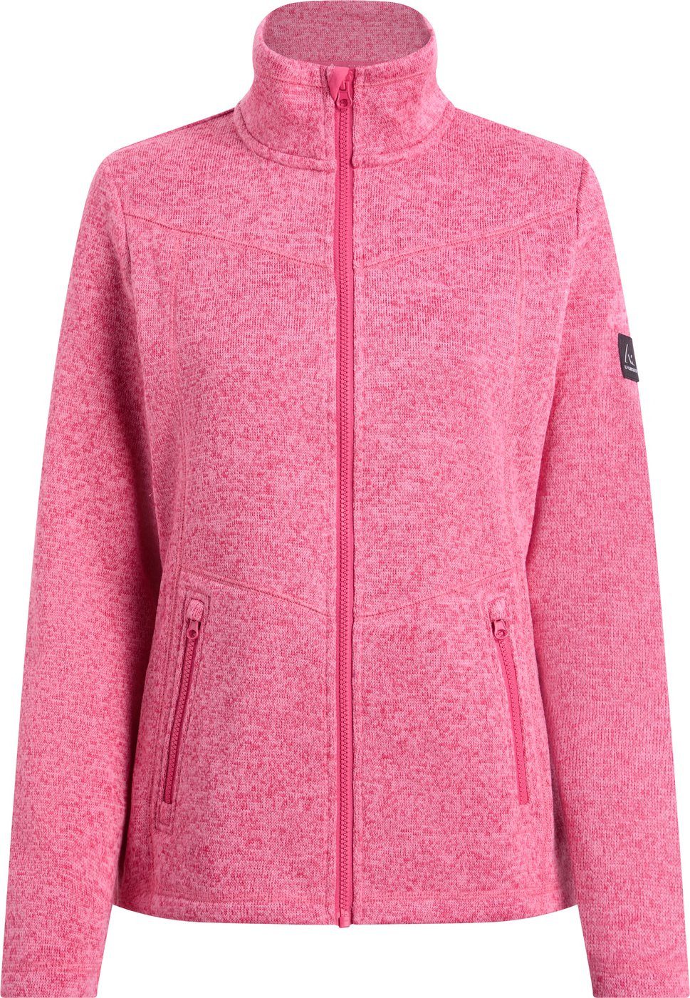 McKINLEY Funktionsjacke Da.-Unterjacke Rubin III wms MELANGE/PINK DARK