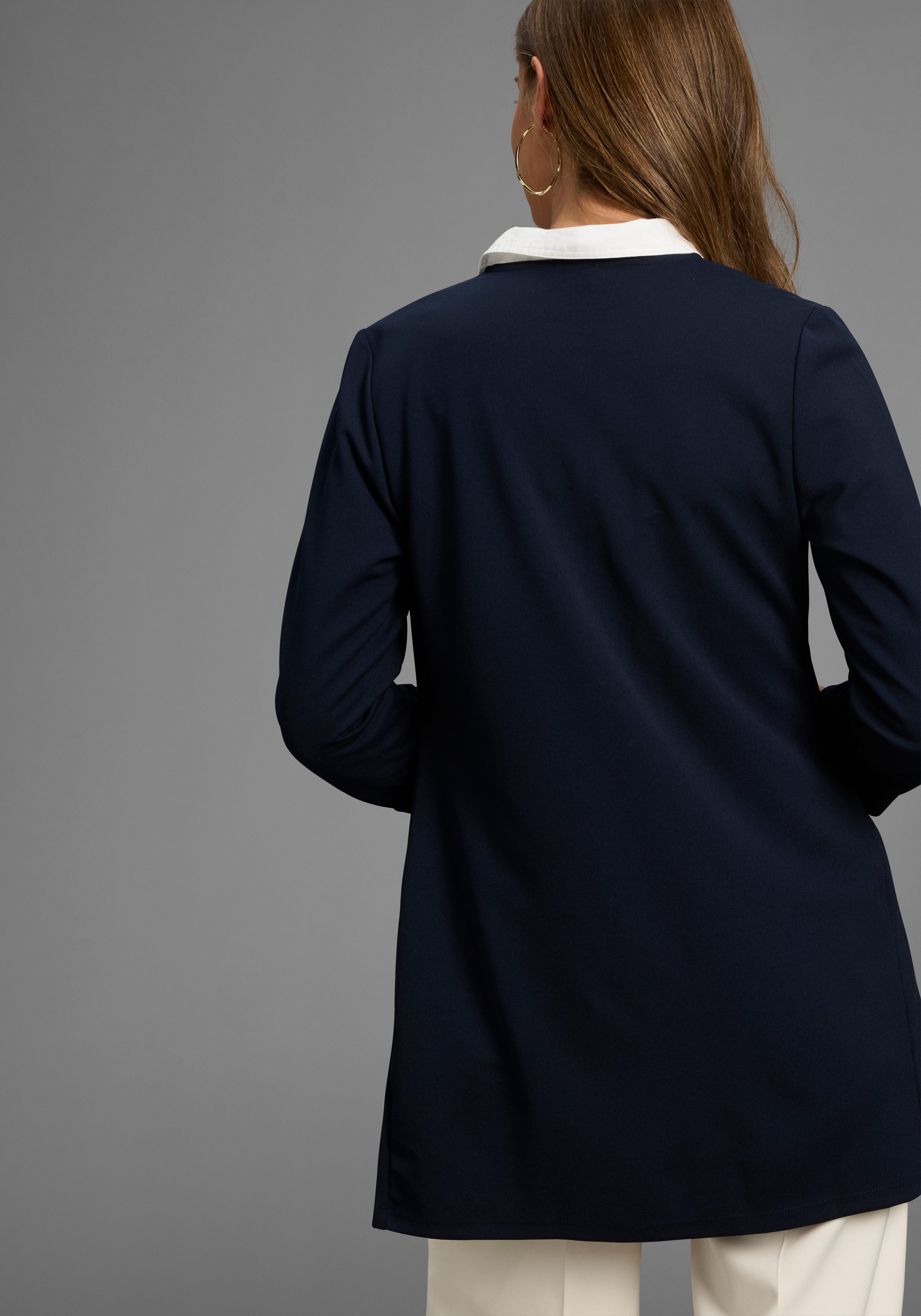 Laura Scott Longblazer mit Reißverschlüssen günstig online kaufen