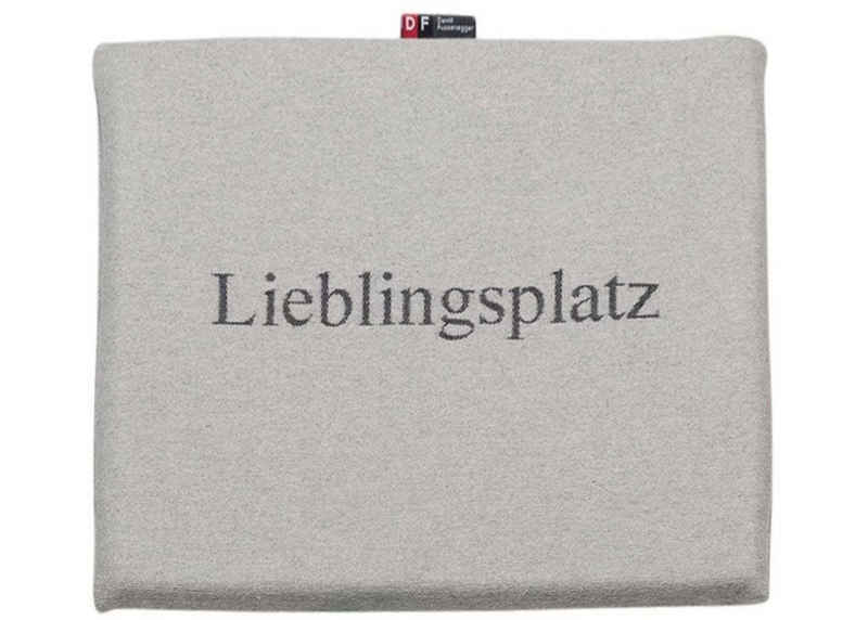 DAVID FUSSENEGGER Sitzkissen Goliath 2er Set 'Lieblingsplatz' 40 x 40 cm