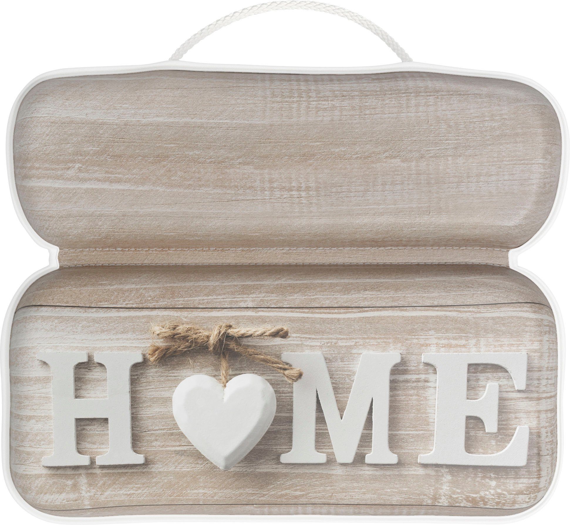 Sanilo Nackenkissen Badewannenkissen Home, bequem, rutschfest, kräftige Farben, mit 7 starken Saugnäpfen