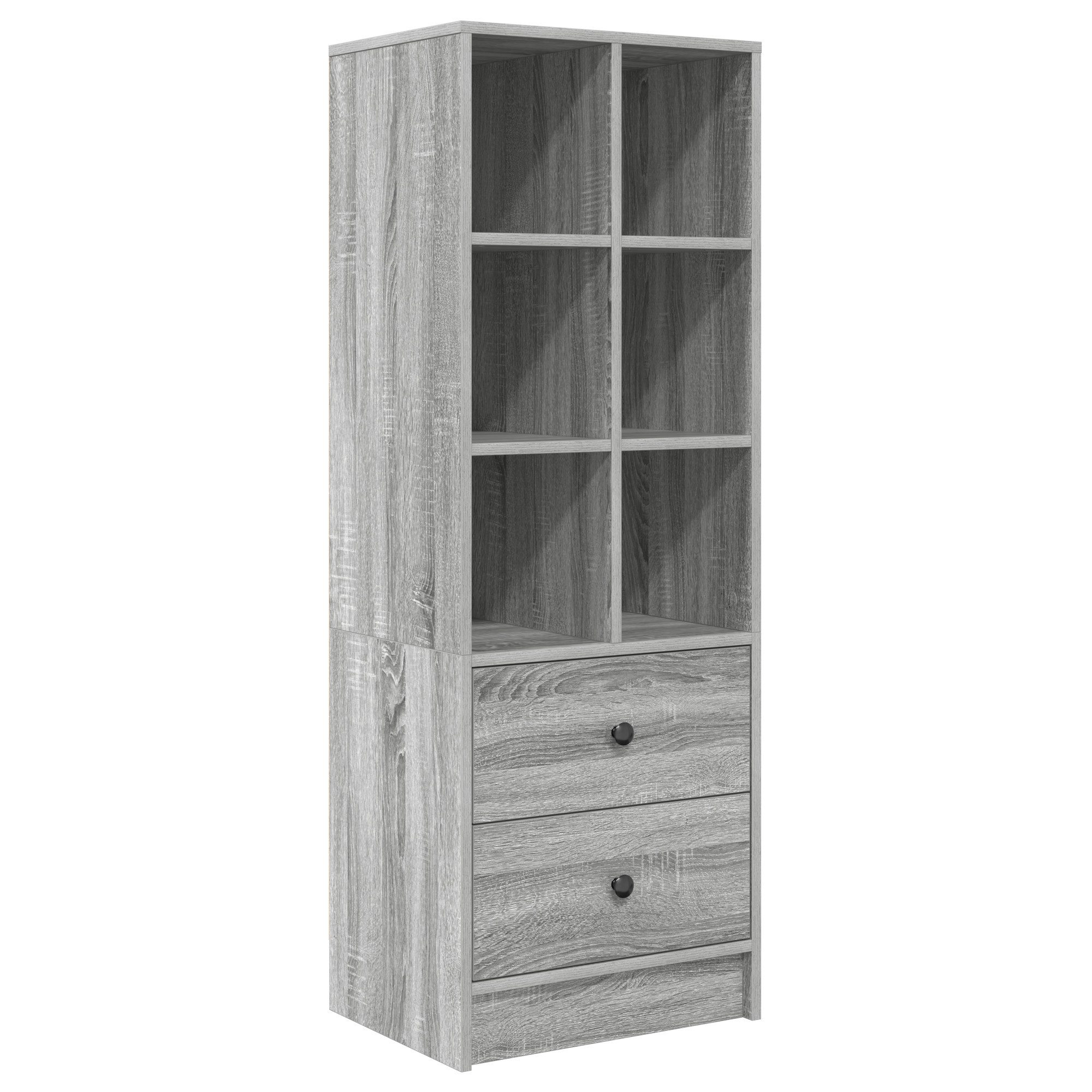 vidaXL Sideboard Graue Regaleinheit Graue Sonoma günstig online kaufen