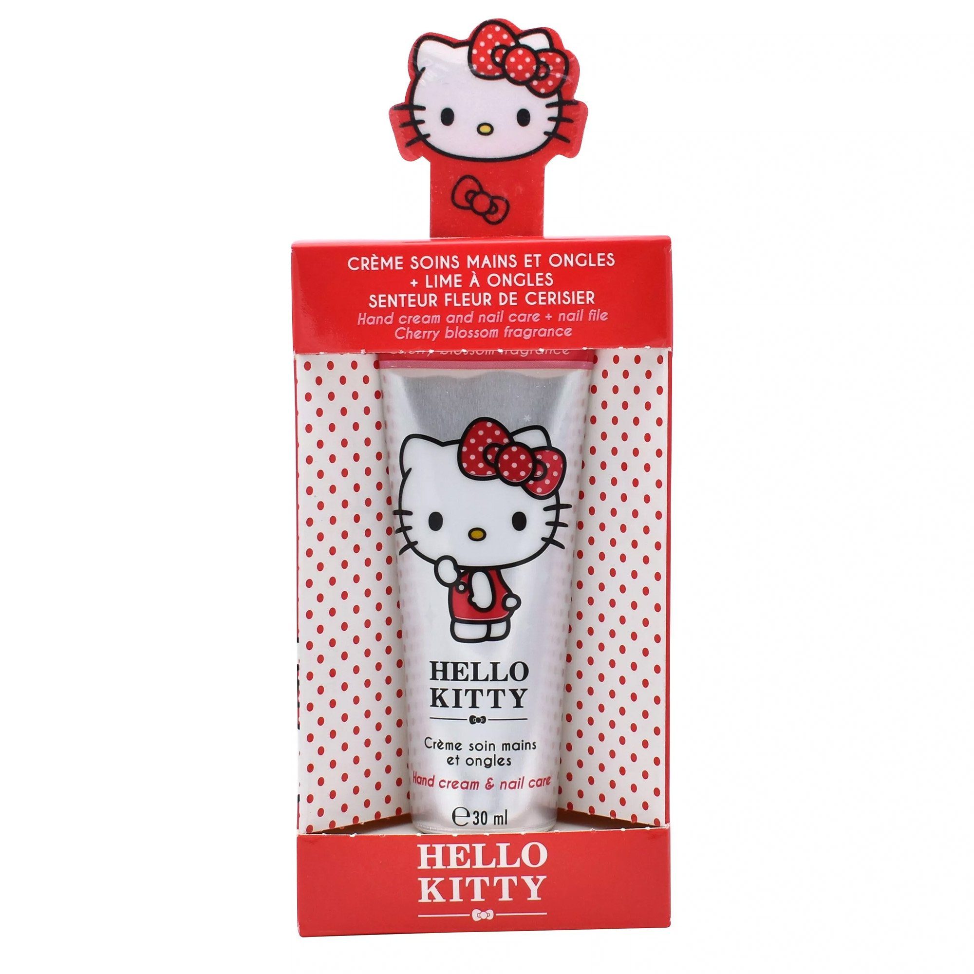 Take Care Handpflege-Set mit Nagelfeile und Handcreme - Hello Kitty