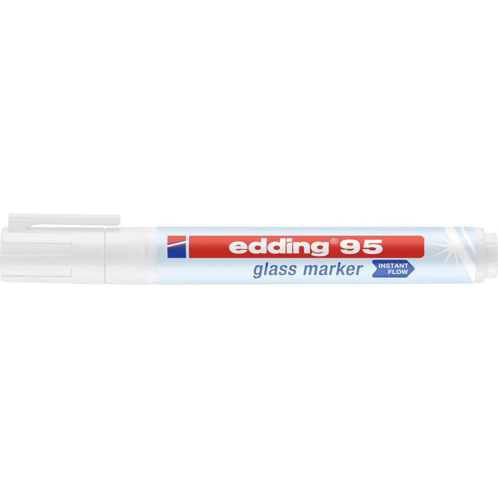 edding Marker Edding 95 4-95049 Glasmarker Weiß 1.5 mm, 3 mm