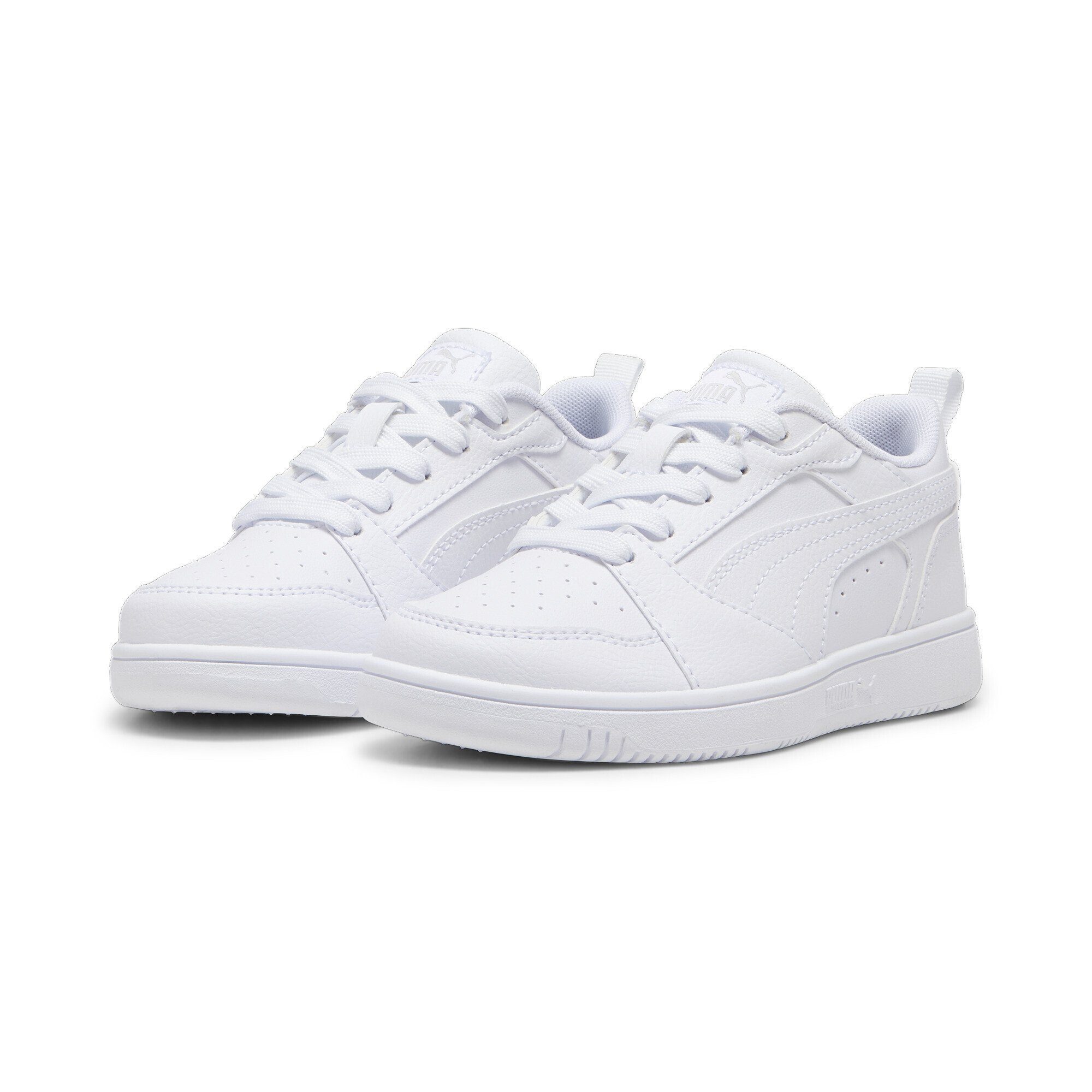 PUMA Rebound V6 Lo Sneakers Sneaker White Cool Light Gray