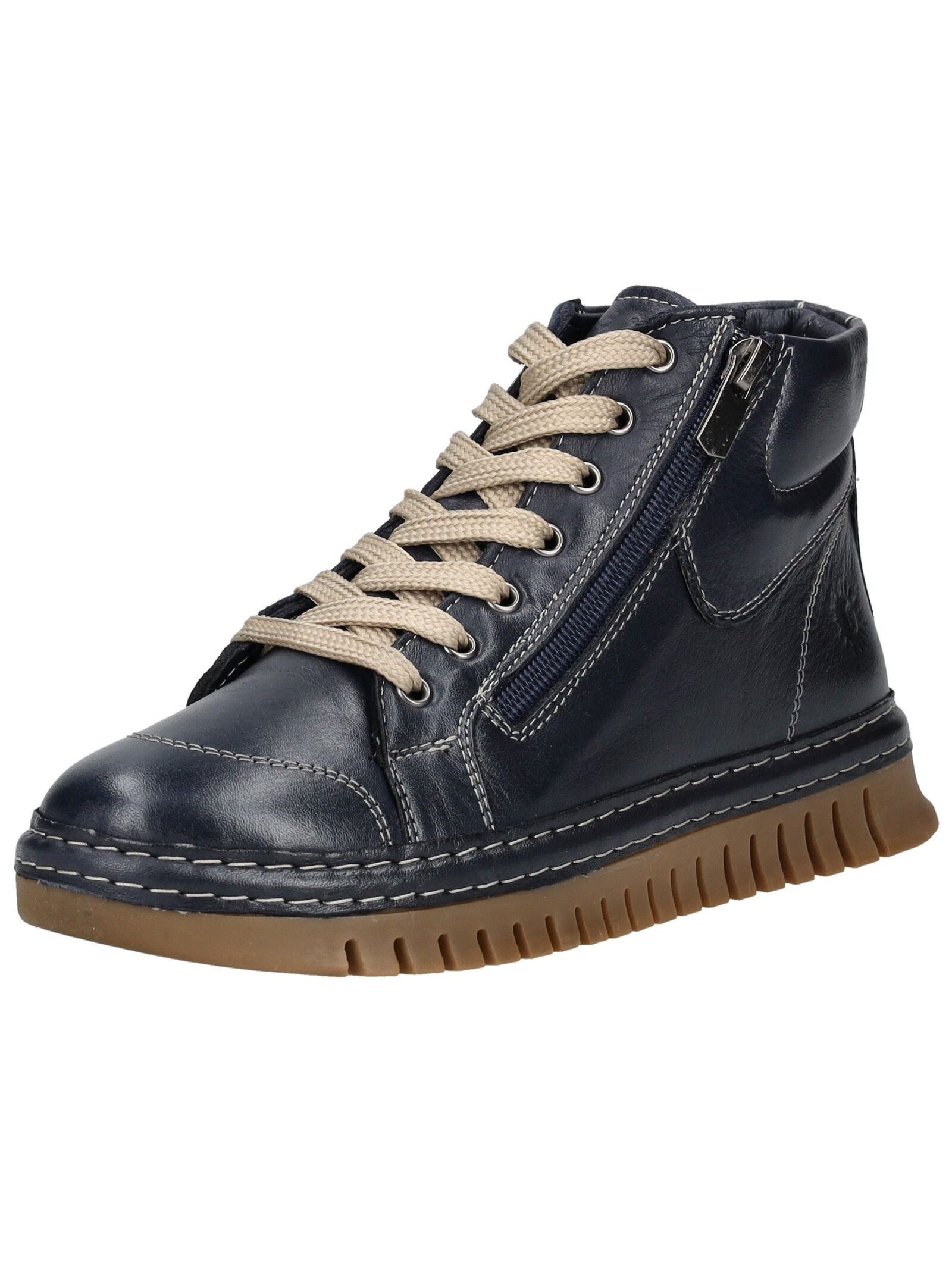 COSMOS Comfort COSMOS Comfort Stiefelette Leder Schnürstiefelette günstig online kaufen