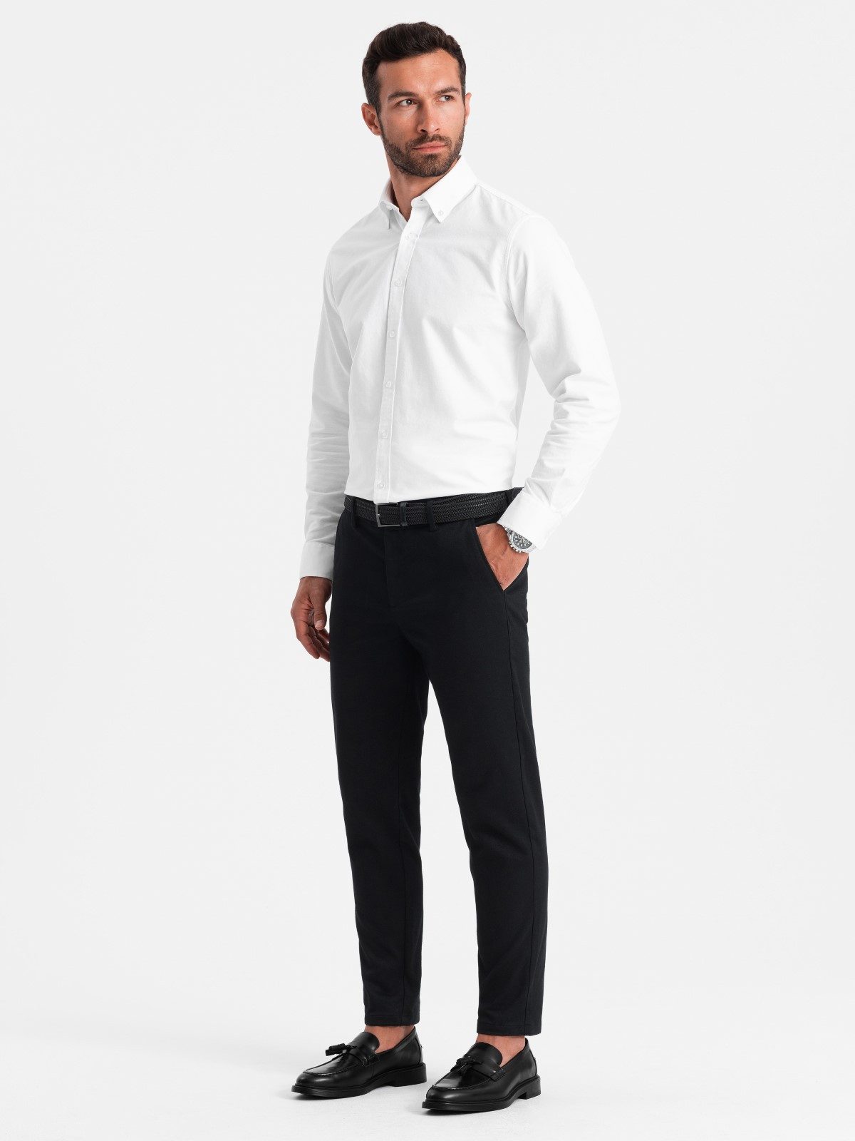 OMBRE Chinohose SLIM FIT Herren Chino-Hose günstig online kaufen