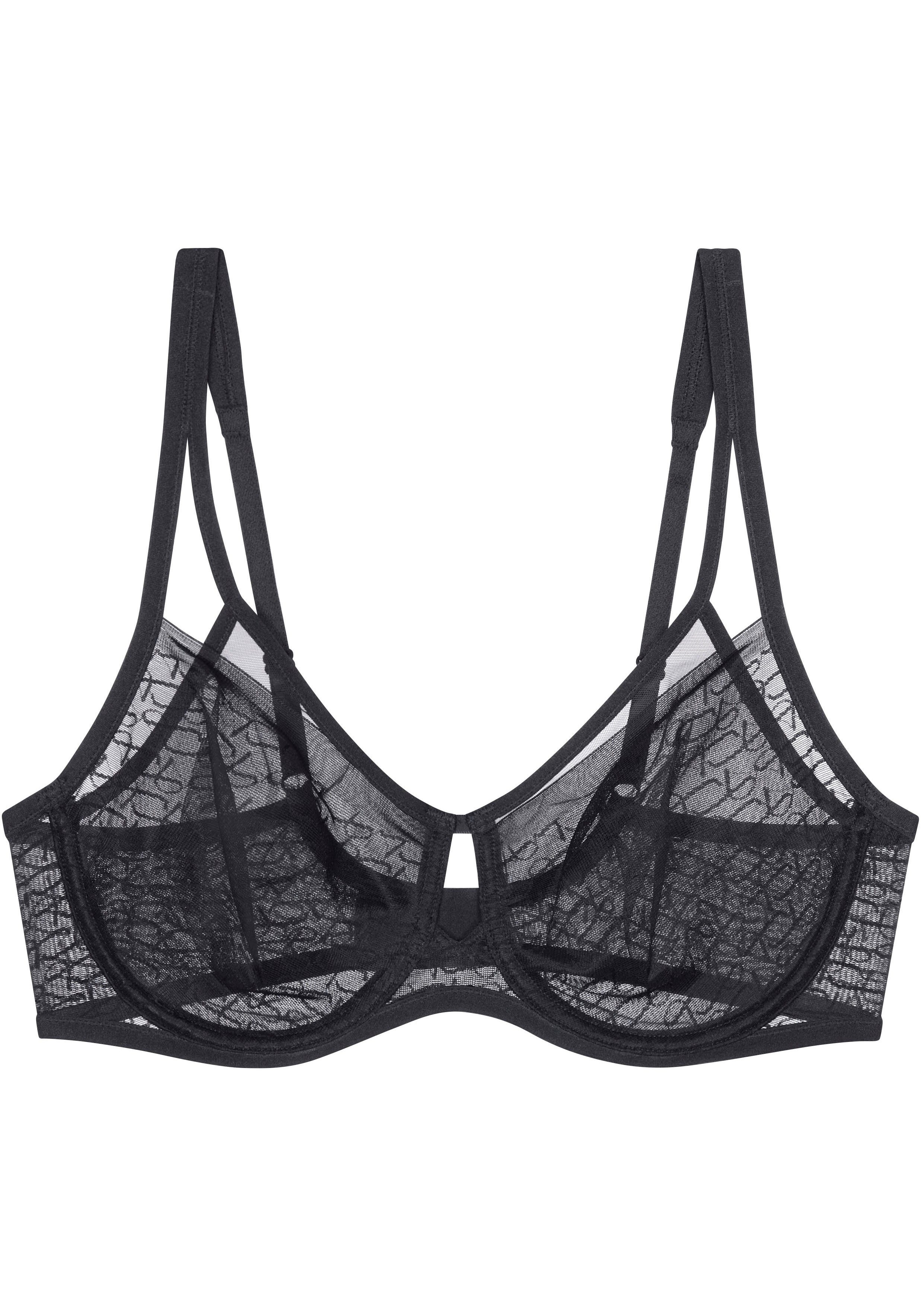 Triumph Minimizer-BH Signature Sheer verkleinert die Brust optisch um eine Cup-Größe, Spitze