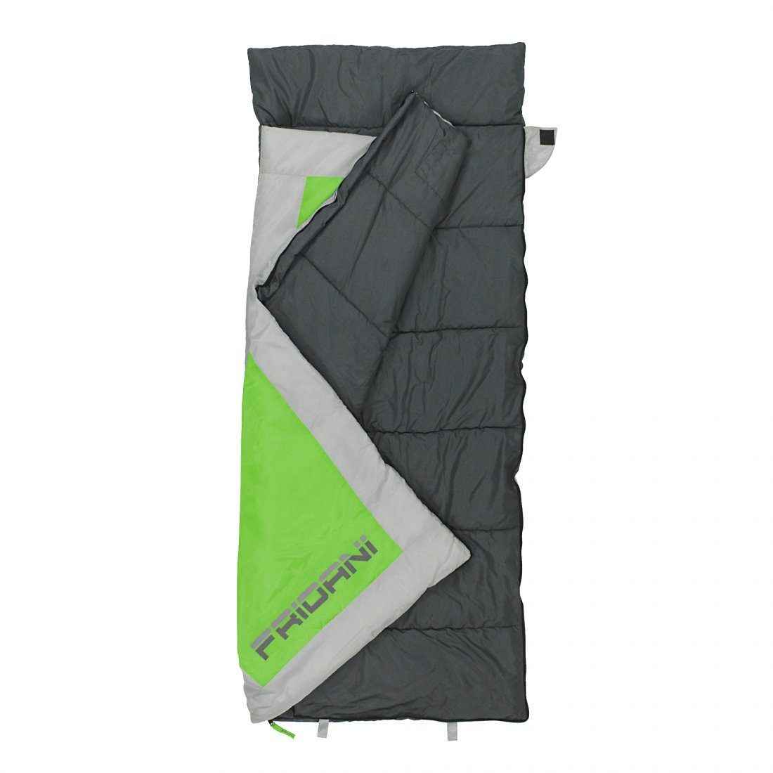 FRIDANI Deckenschlafsack QG Grün wasserabweisend Deckenschlafsack warm Kinderschlafsack 170x70