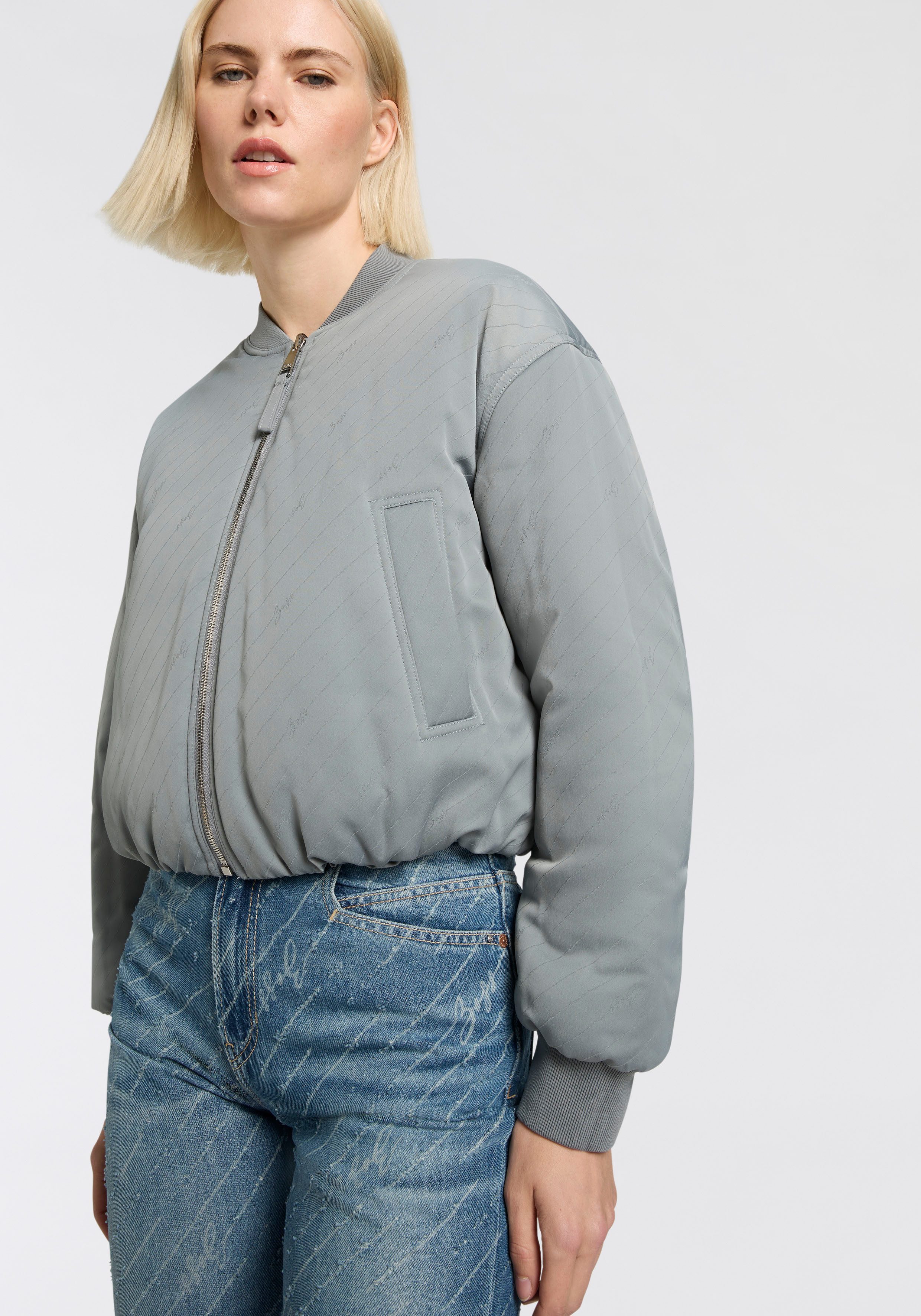 BOSS ORANGE Bomberjacke Paddana Premium Damenmode im Wende-Design, Logo-Jac günstig online kaufen