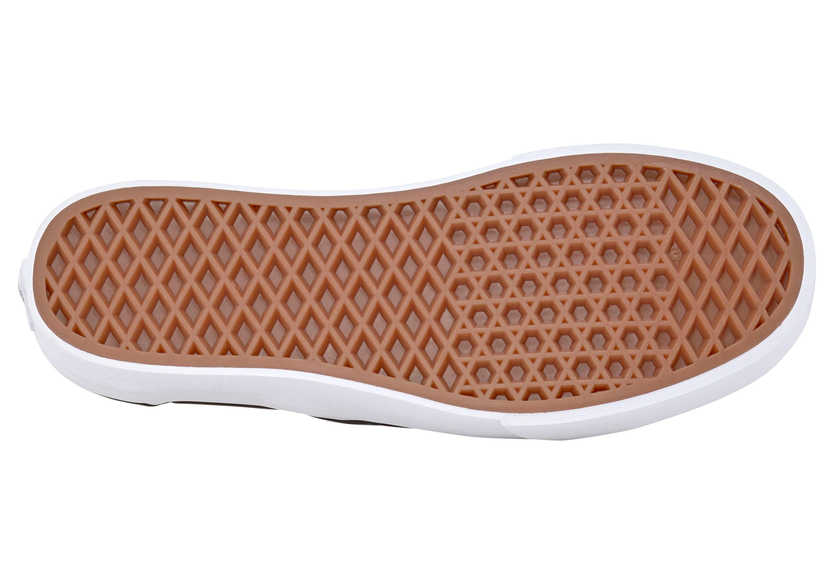 Vans UA Classic Slip-On Platform Plateausneaker aus textilem Canvas-Material