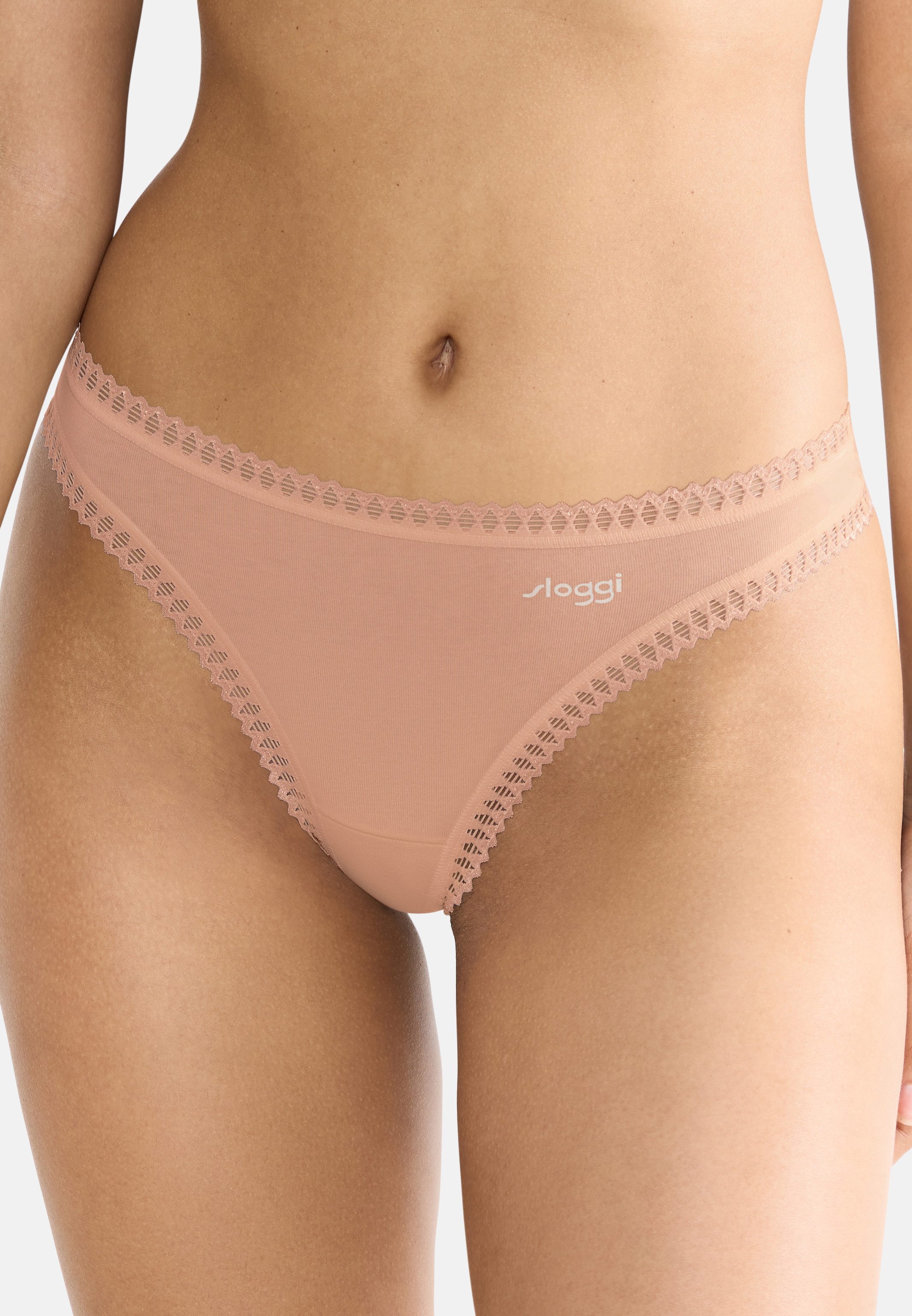 sloggi T-String 9er Pack GO Crush (Spar-Set, 9-St) String - Baumwolle - Atmungsaktiv - Komfortabel und atmungsaktiv