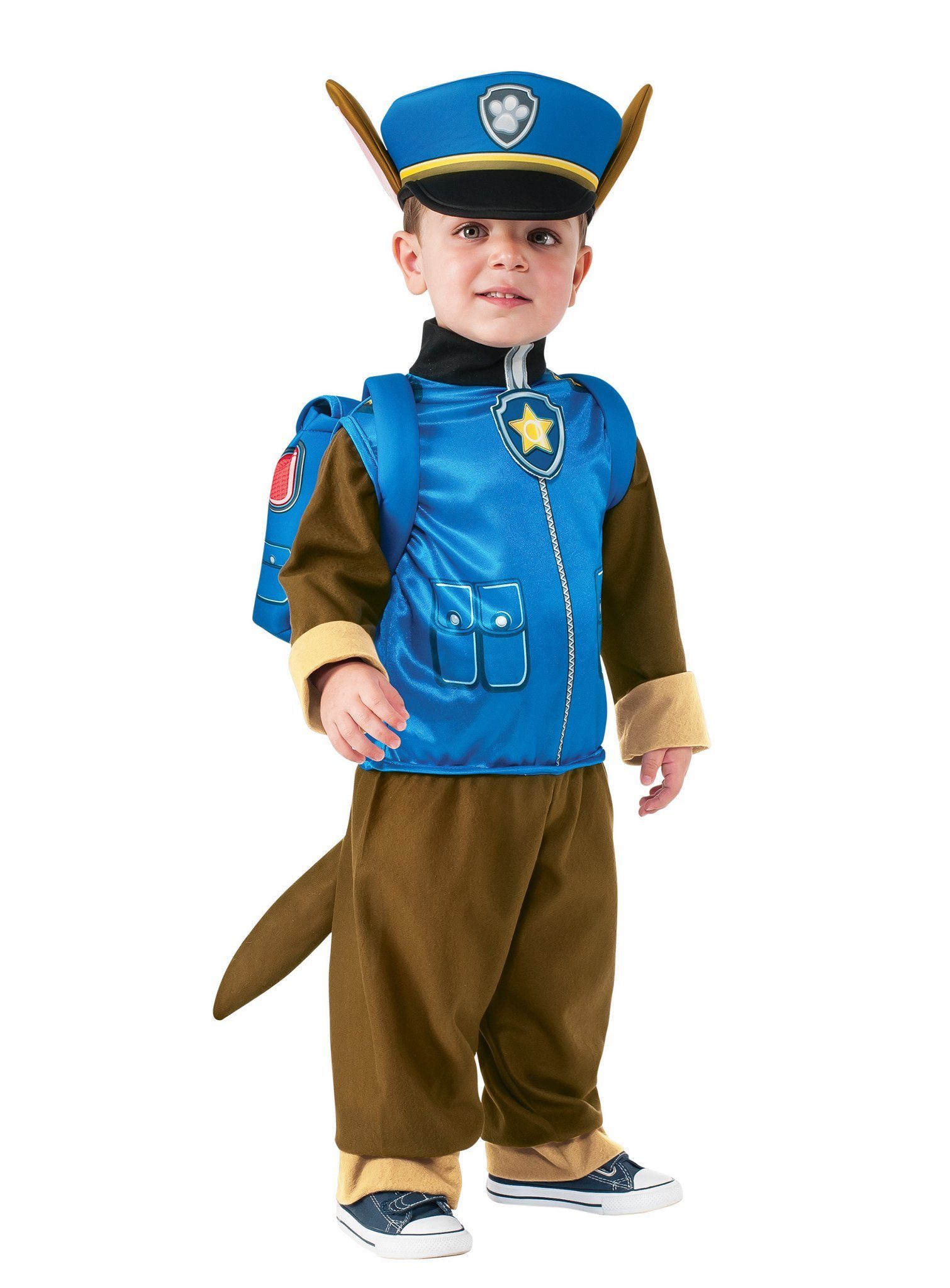 Rubie´s Kostüm Paw Patrol Chase, Der Anführer der Hundepatrouille als süßes Kostüm für Kinder