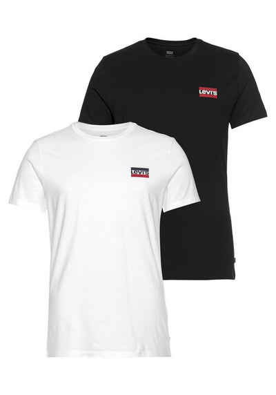 Levi's® T-Shirt LE 2PK CREWNECK GRAPHIC (2-tlg)