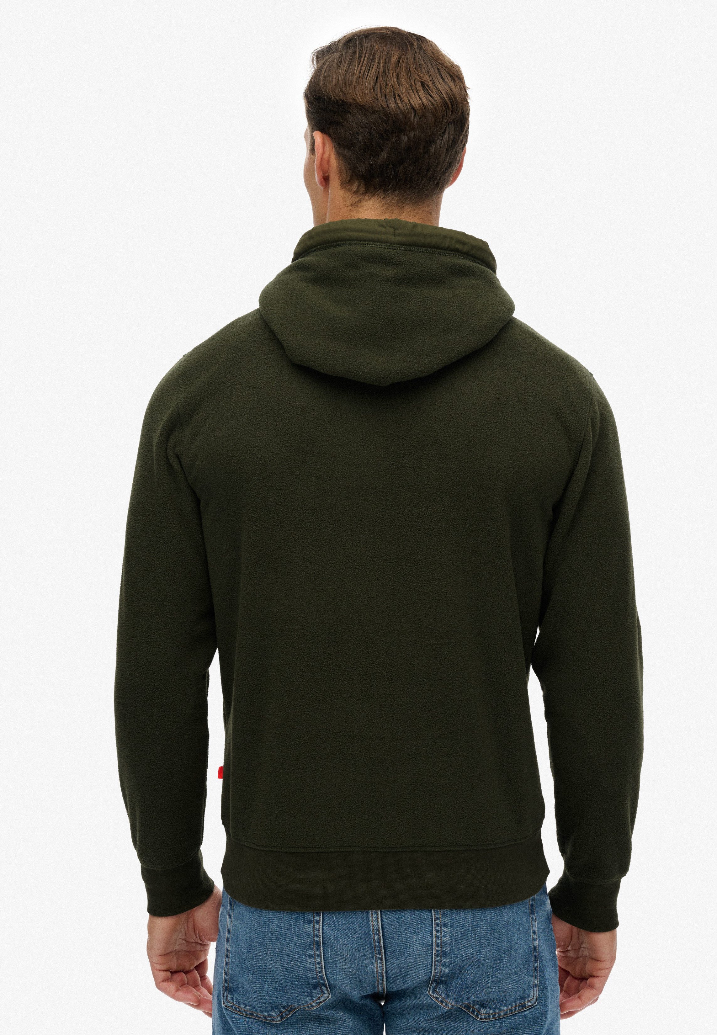 Superdry Kapuzensweatshirt MICRO LOGO FLEECE HOOD günstig online kaufen