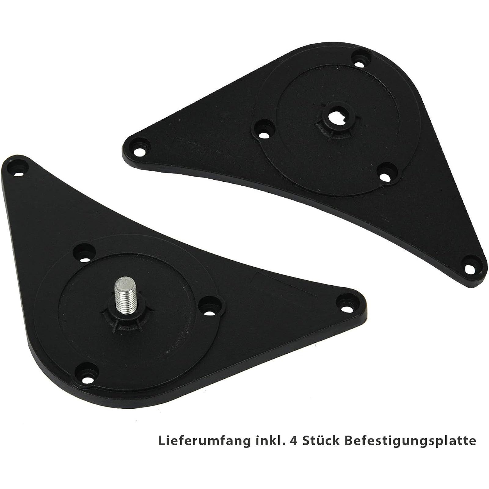 Youyijia Tischbein 4 Stück 710-730mm Regulierbare Tischbeine Ø60mm Edelstahl Tischbeine