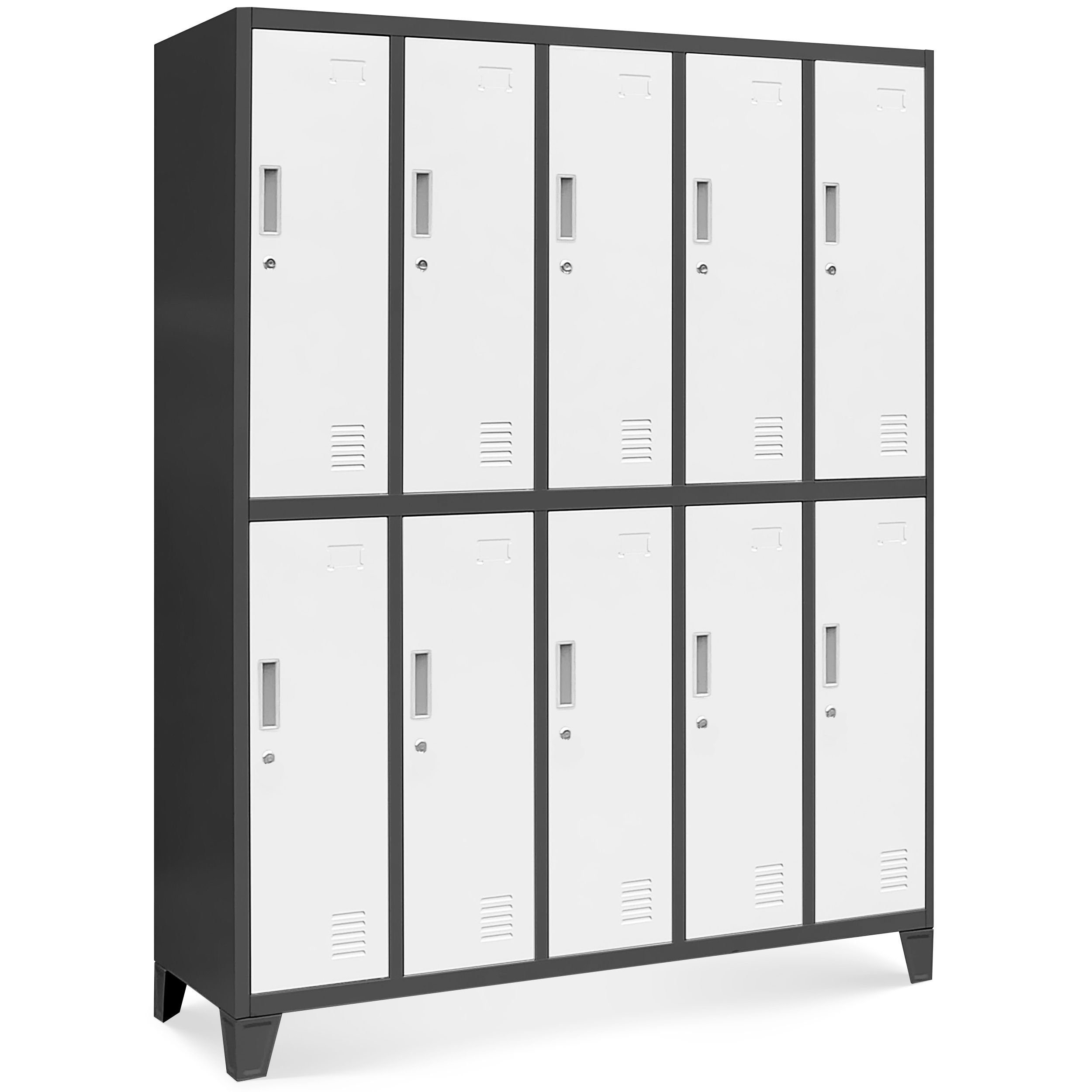 Jan Nowak Aktenschrank Umkleideschr. 172x136x45 Spind Schließfachschrank