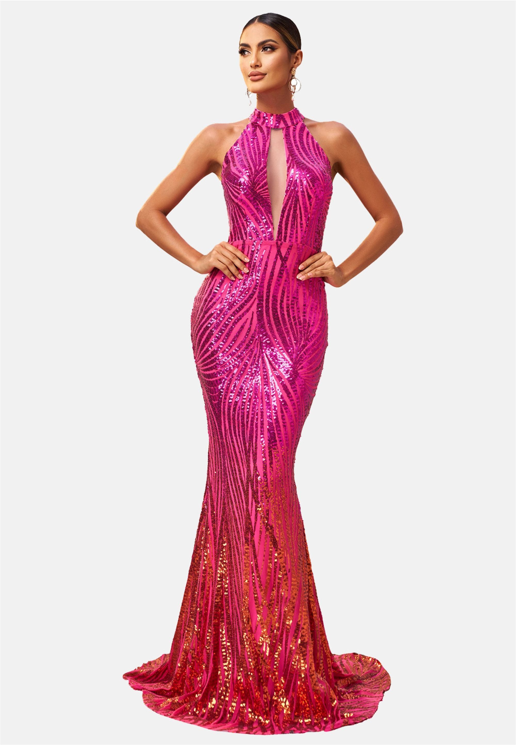 Moda Minx Jerseykleid Kara Long Dress günstig online kaufen