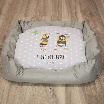 Mr. & Mrs. Panda Tierbett Bienen Paar - Grau Pastell - Geschenk, Heiratsantrag, Geschenk für Fr, Ultrabehaglich