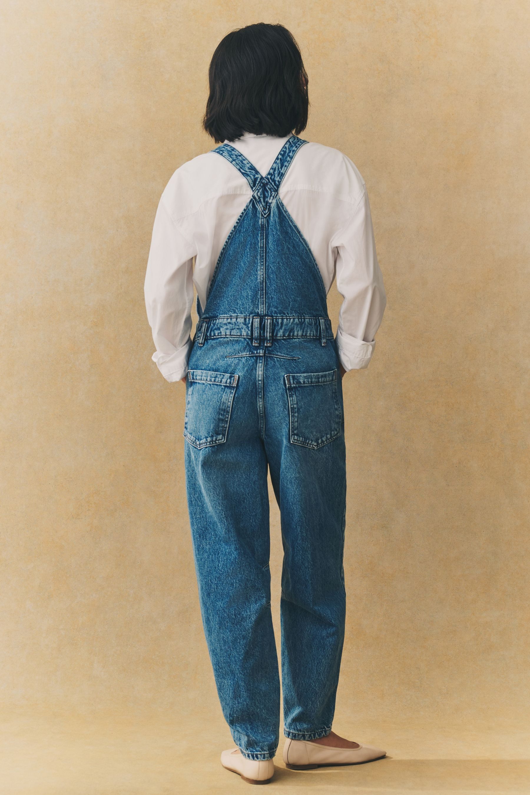 Next Jumpsuit Denim-Latzhose aus 100 % Baumwolle günstig online kaufen