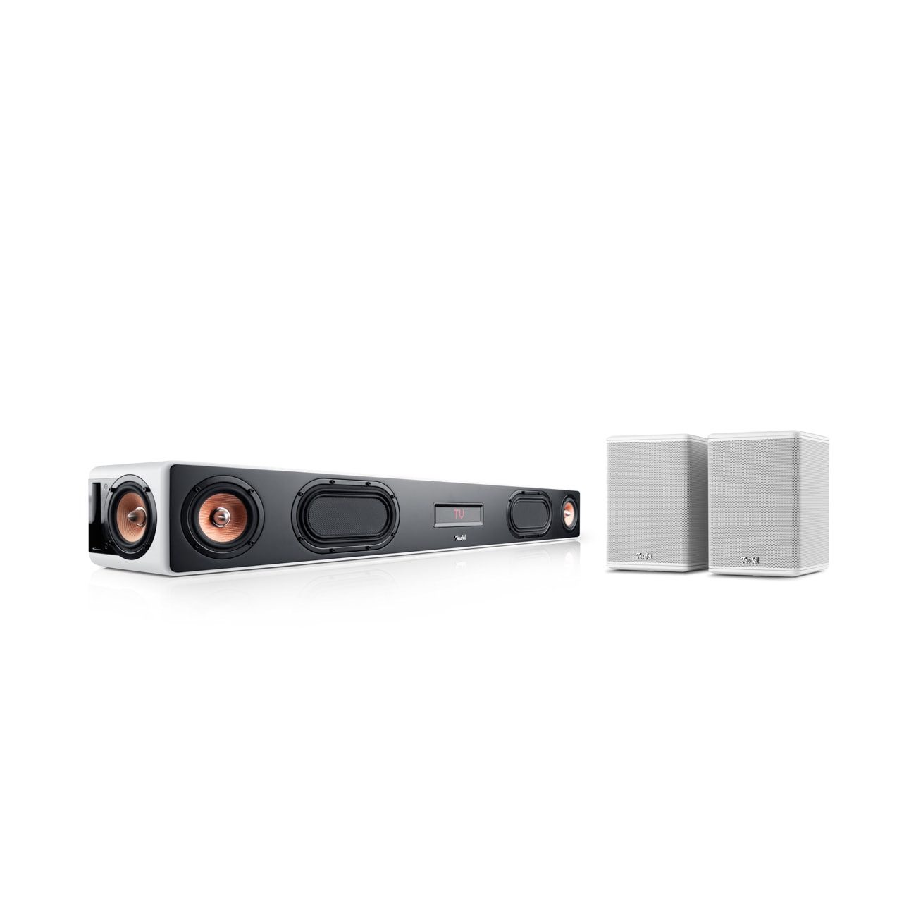 Teufel CINEBAR ULTIMA Surround "4.0-Set" Soundbar (Bluetooth, HDMI, 380 W, Bluetooth mit aptX)