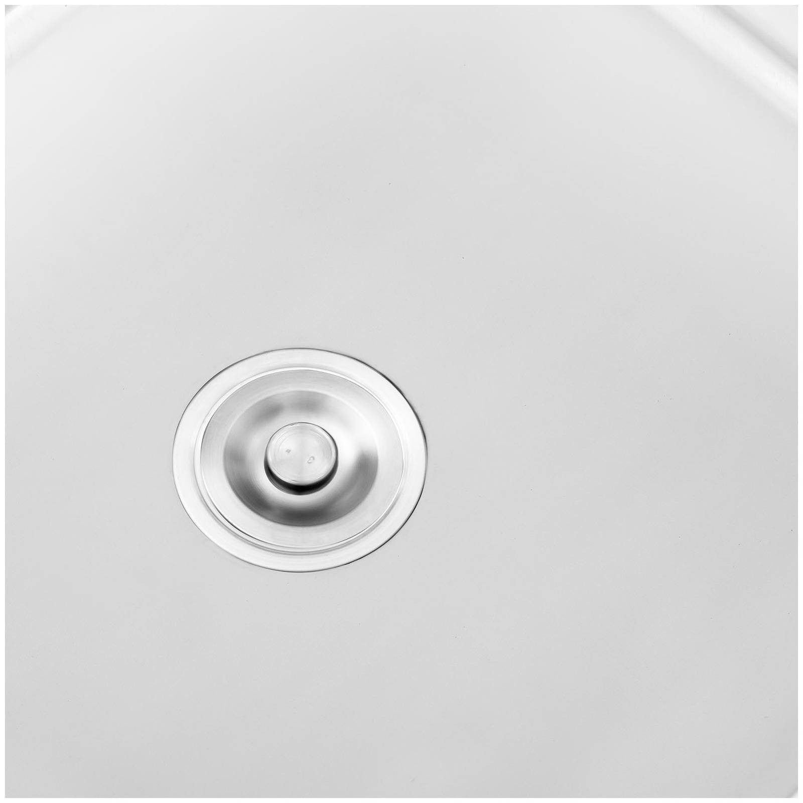 Royal Catering Spülenschrank Spültisch Spülbecken Edelstahlspüle Gastrospüle mit Regal 140 x 70 cm verschiedene Größen
