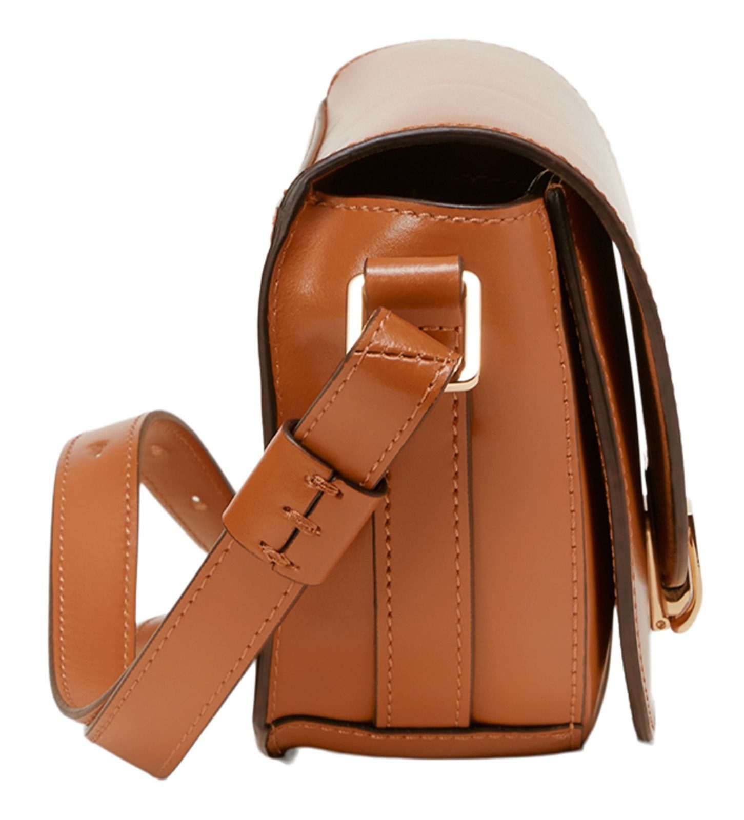 Marc O'Polo Umhängetasche Crossbody Bag, aus echtem Kalbsleder