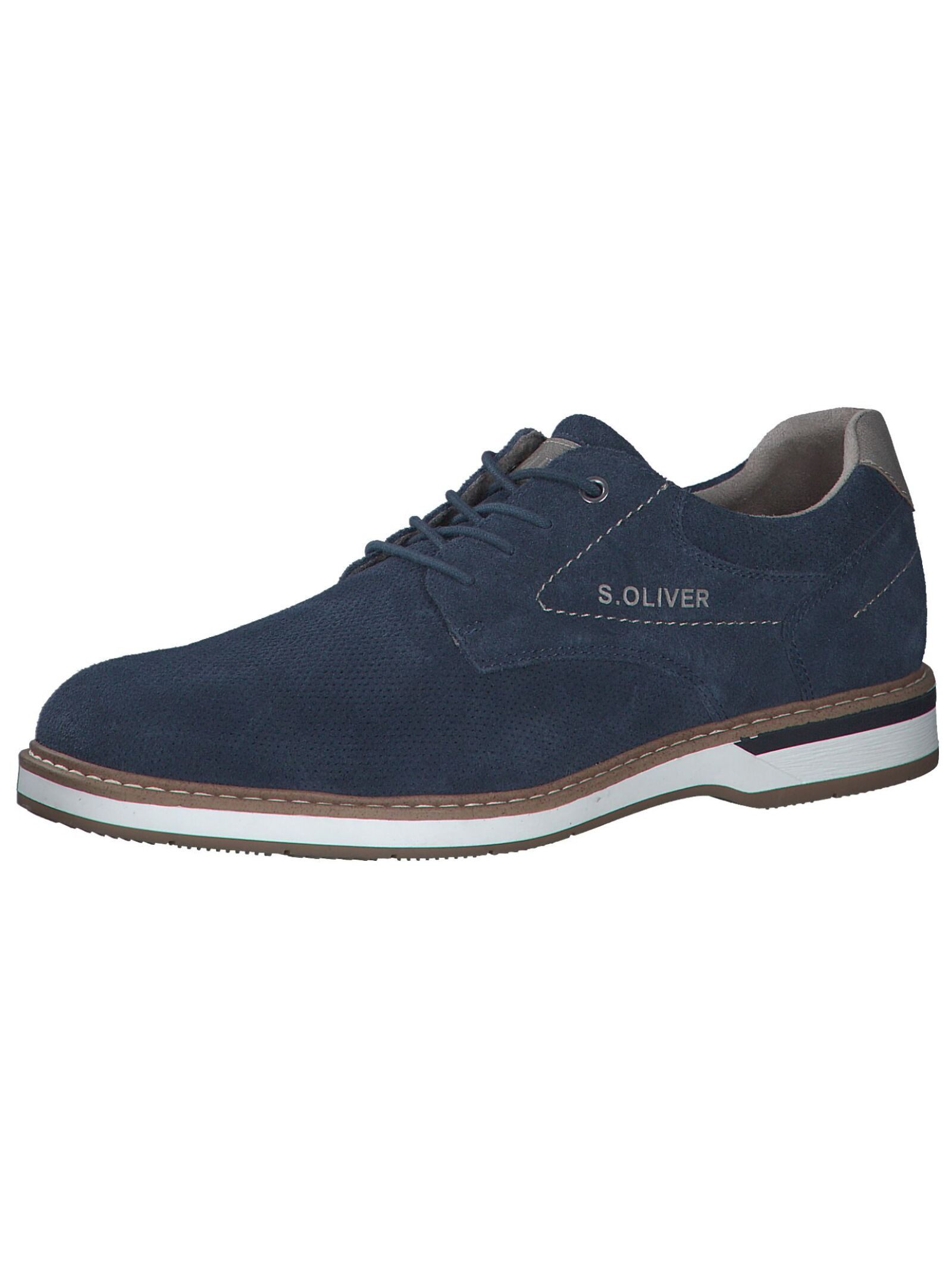 Halbschuhe Leder/Synthetik Schnürschuh