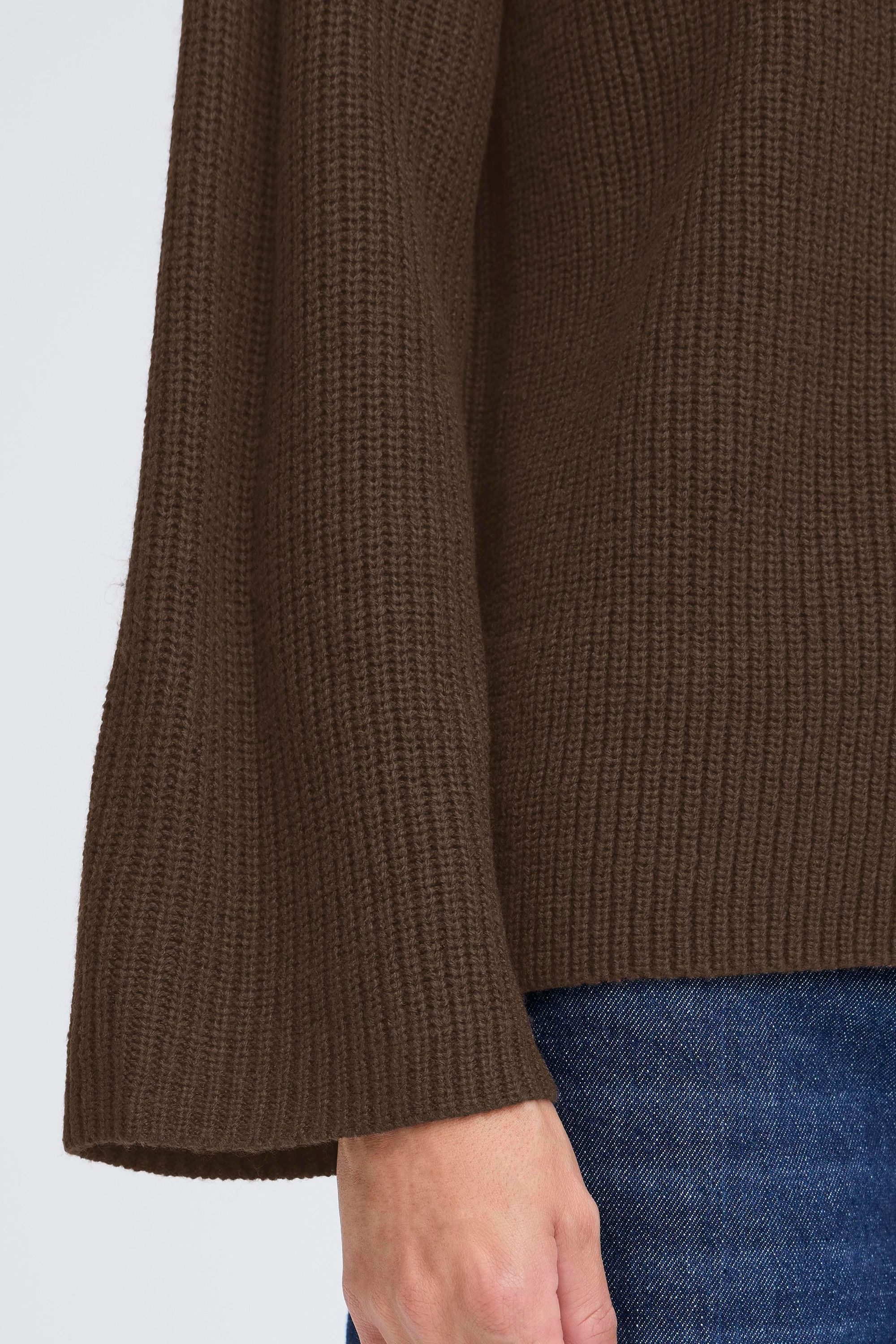 OXMO Strickpullover OXNelly Modischer Rollkragenpullover