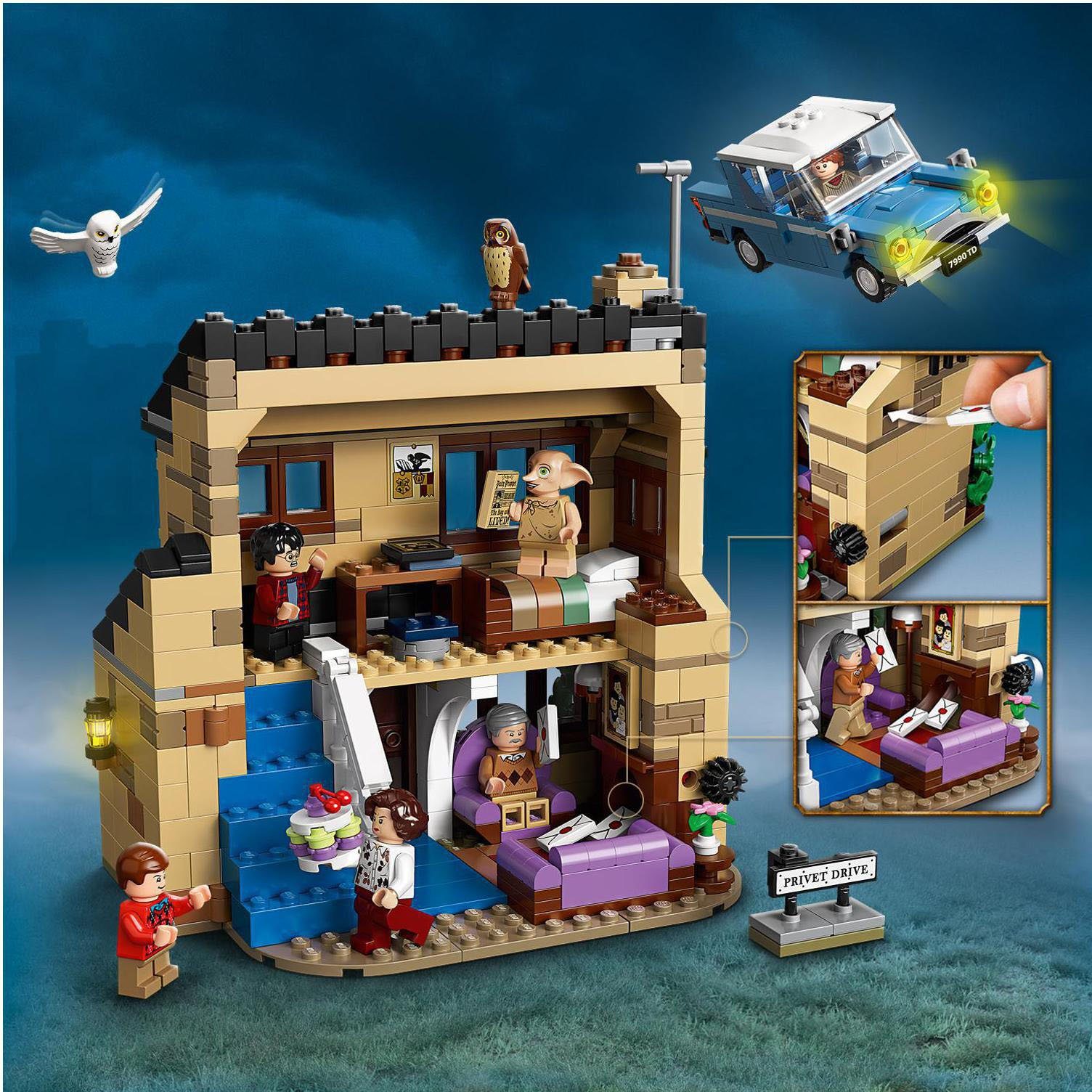 4 Europe Harry LEGO® in Potter™, Ligusterweg (797 Made (75968), LEGO® Konstruktionsspielsteine St),
